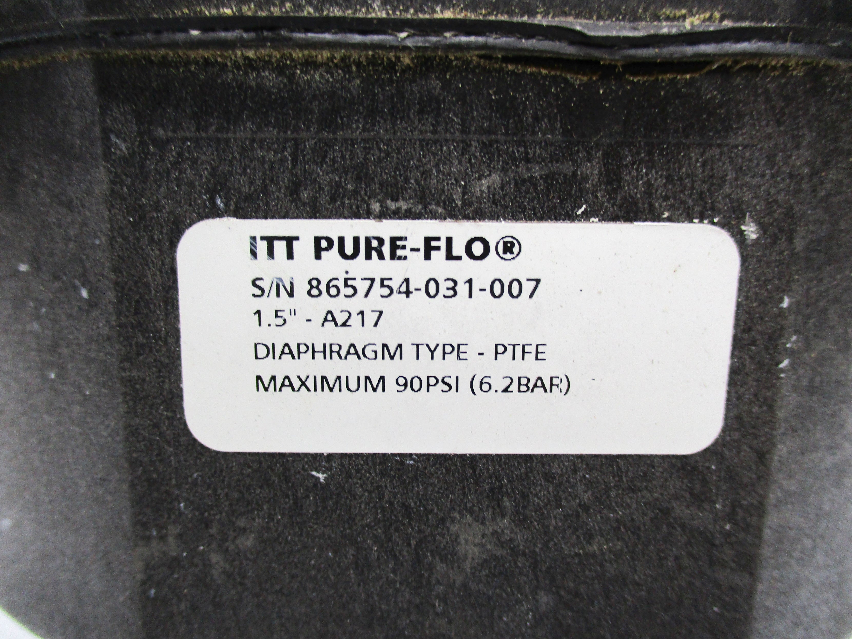 ITT PURE-FLO 1.5"-A217 90PSI UNMP