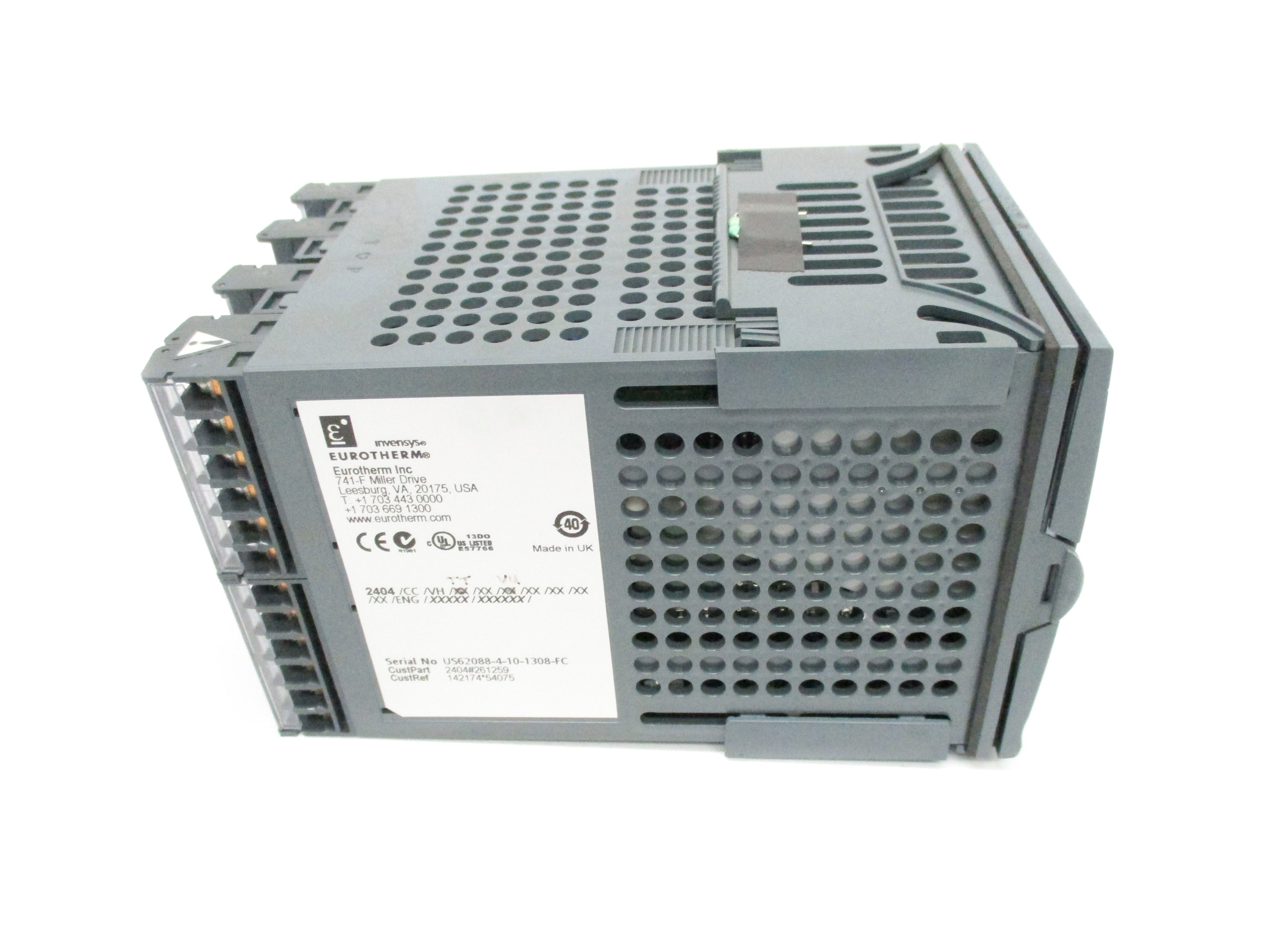 EUROTHERM 2404/CC/VH/XX/XX/XX/XX/XX/XX/XX/ENG/XXXXX/XXXXXX/ NSNP