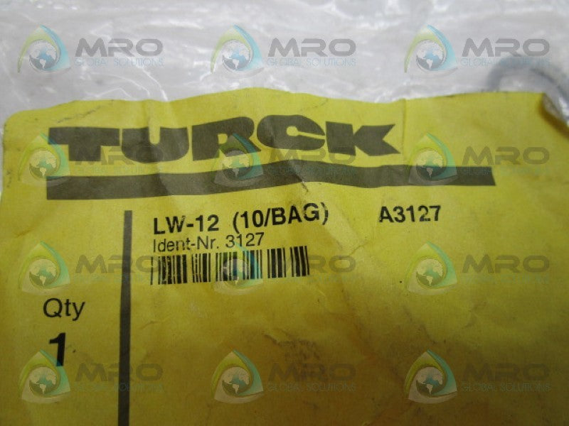 TURCK LW-12 (PKG OF 10) * NEW IN FACTORY BAG *