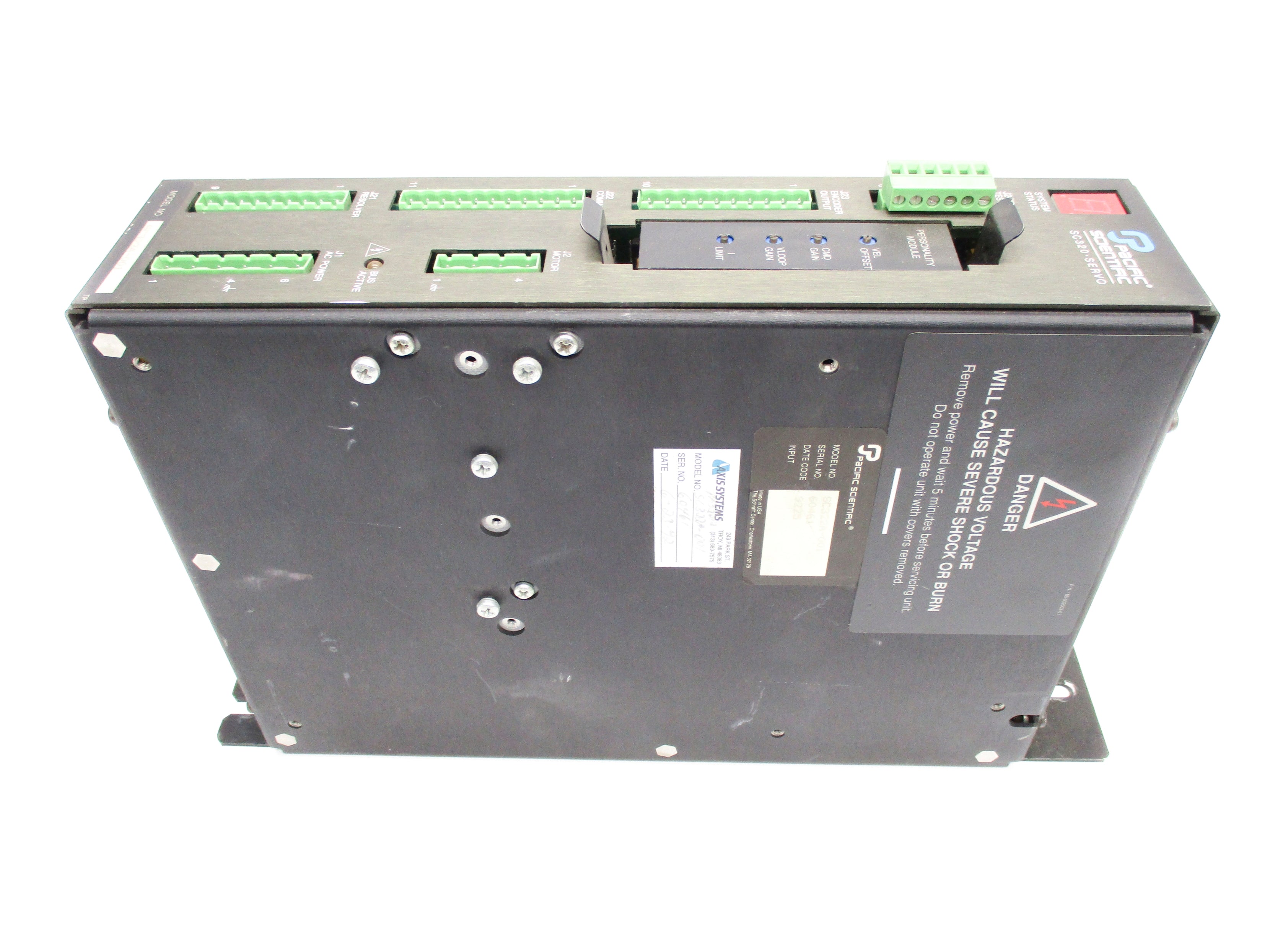 PACIFIC SCIENTIFIC SC322A-001 UNMP