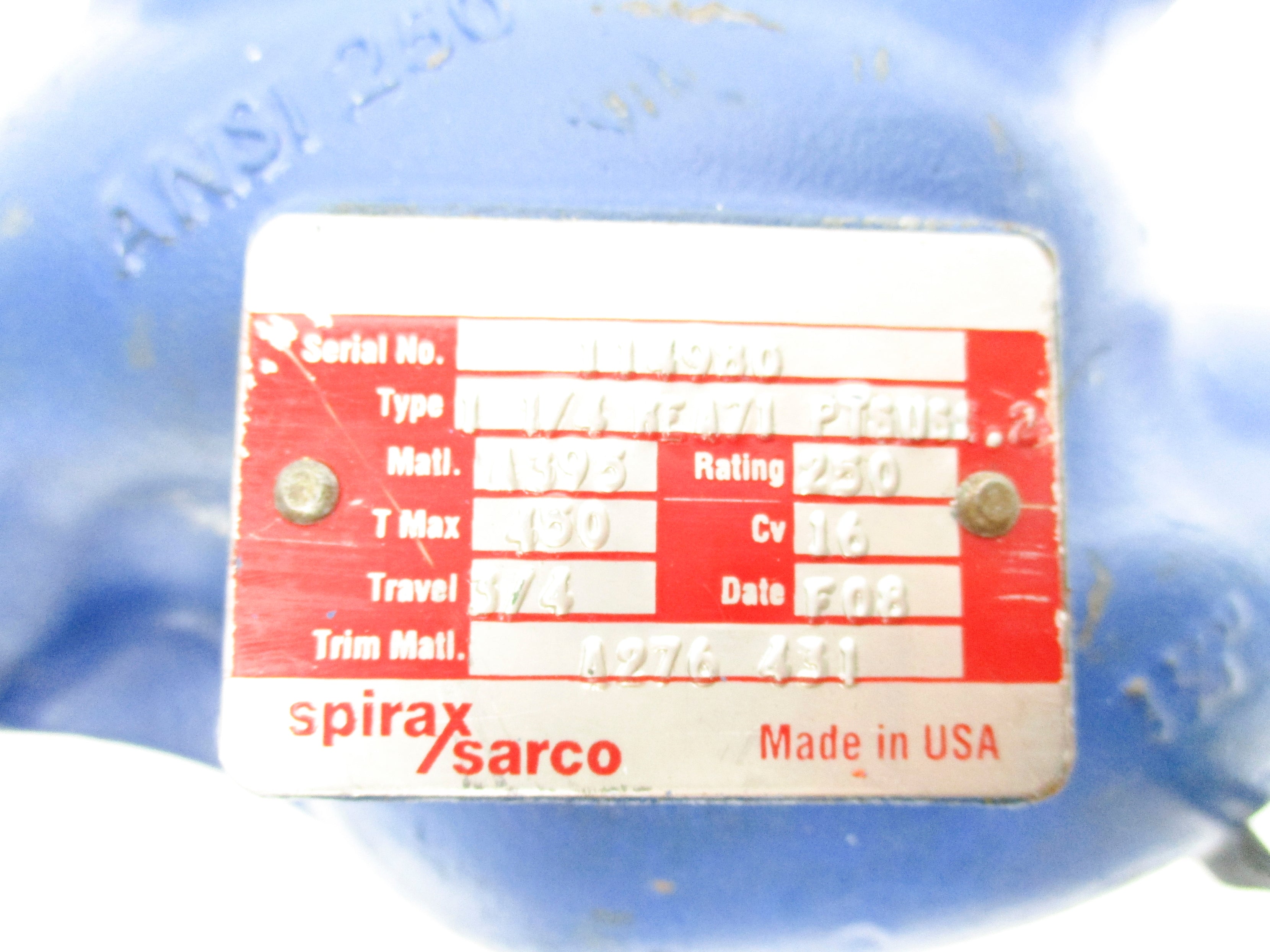 SPIRAX SARCO 1-1/4-KEA71-PTSUSS.2 UNMP