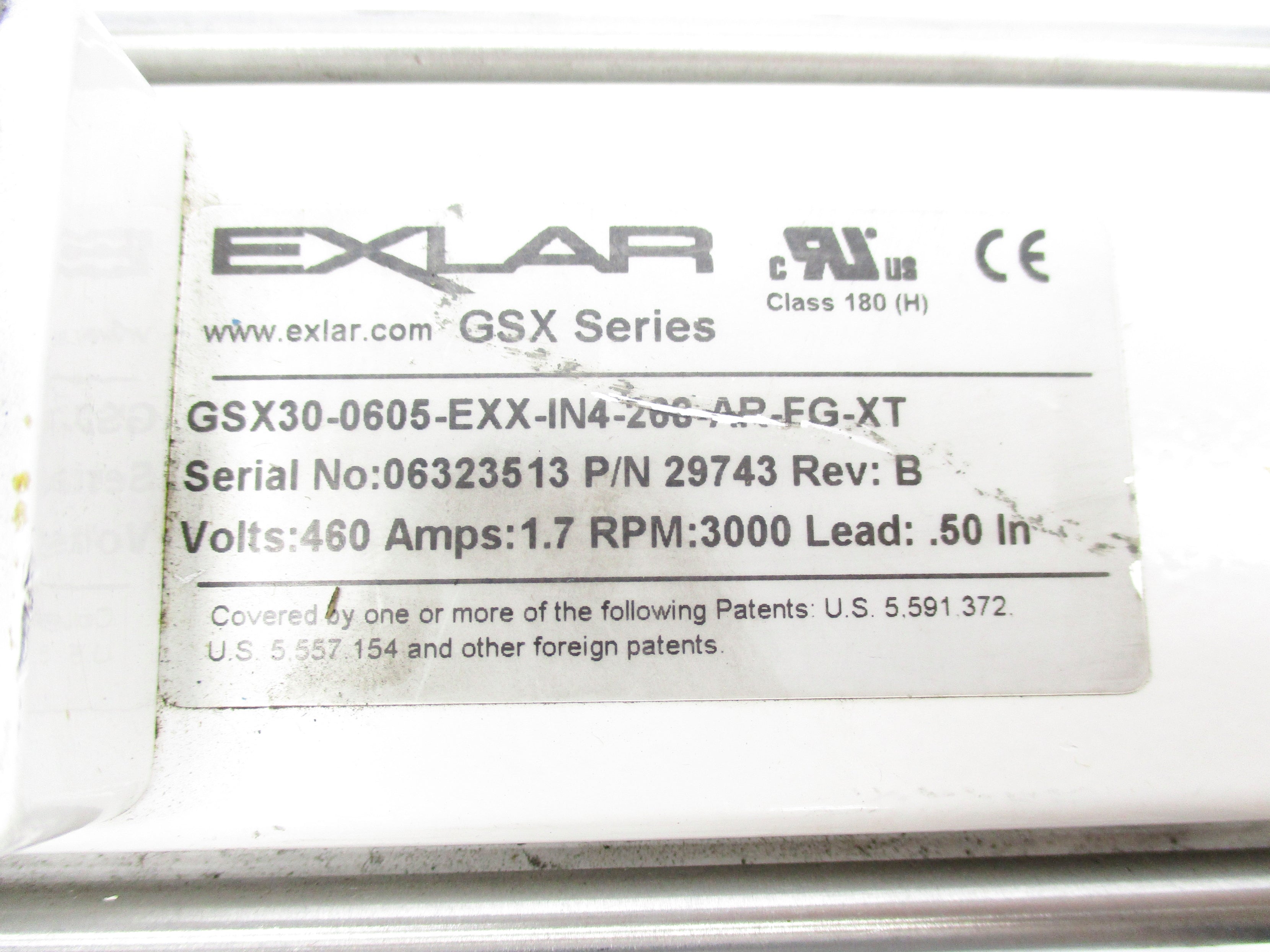 EXLAR GSX30-0605-EXX-IN4-268-AP-EG-XT NSNP