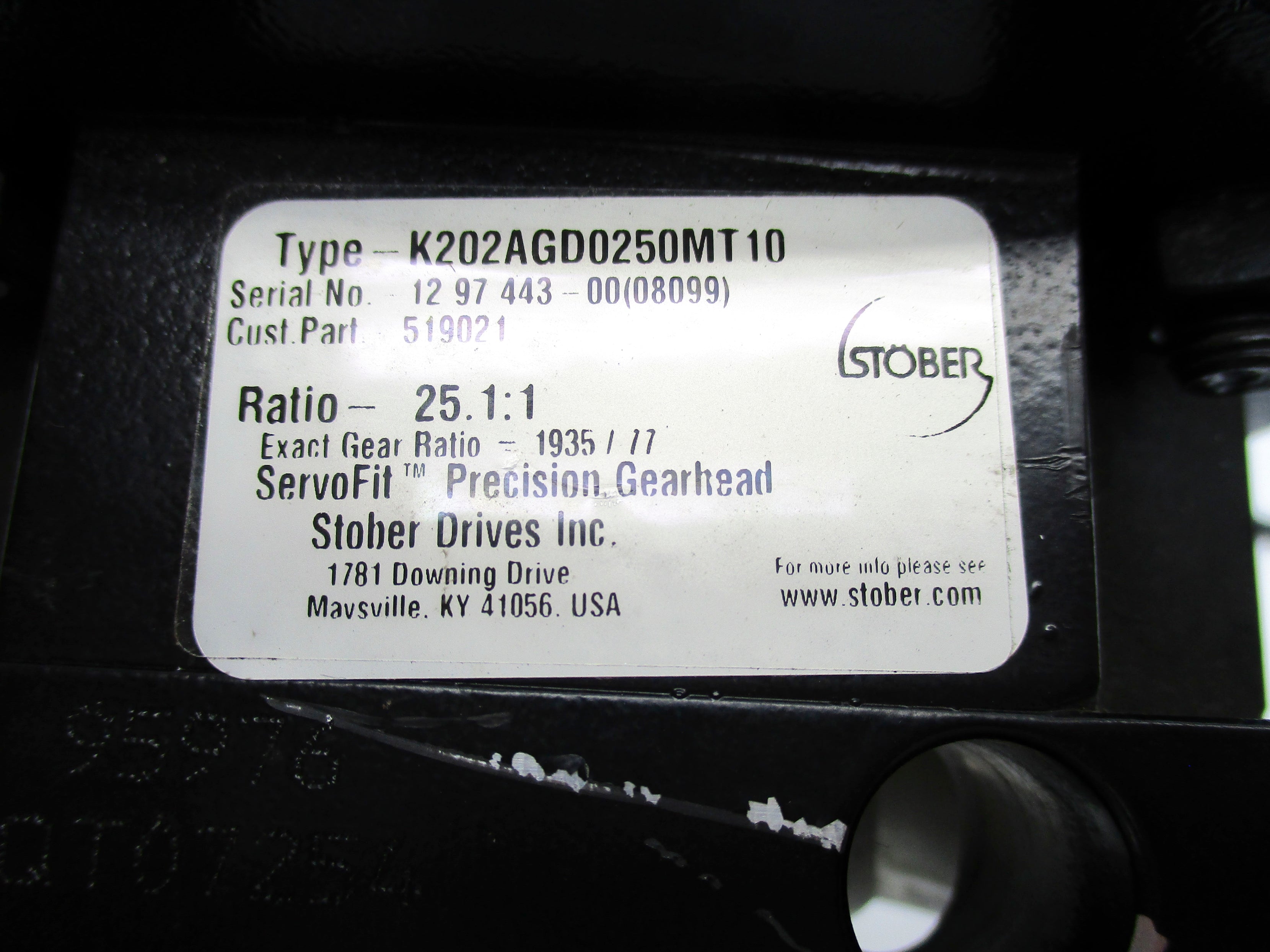 STOBER K202AGD0250MT10 NSNP