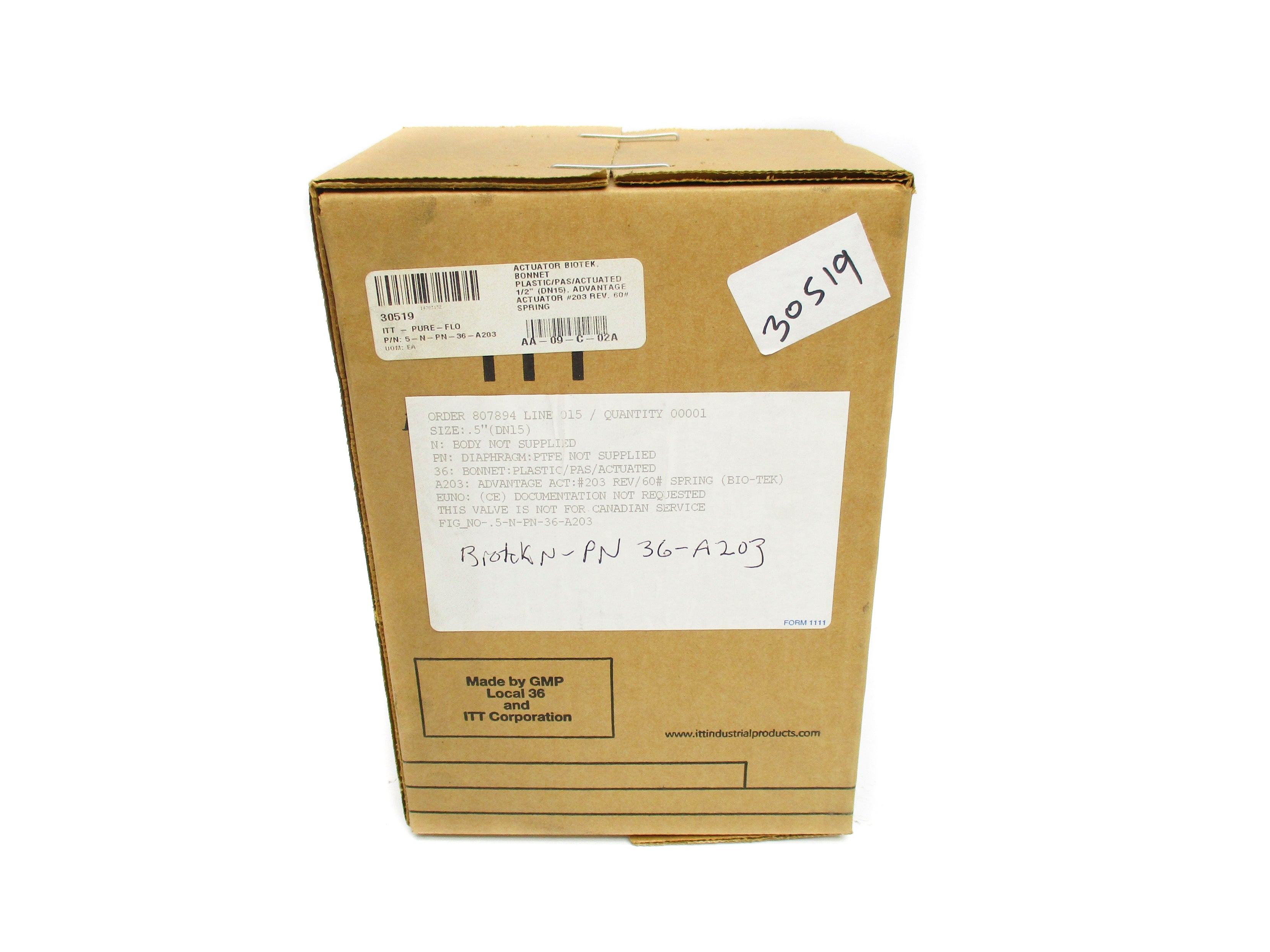 ITT 5-N-PN-36-A203 NSFS