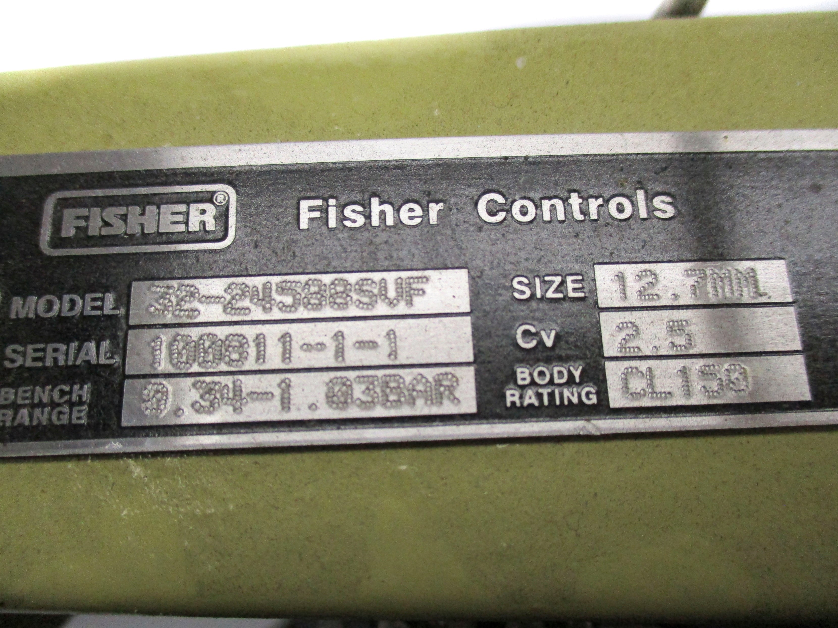 FISHER CONTROLS 32-24588SVF/67CFR-362/DVC2000 NSNP