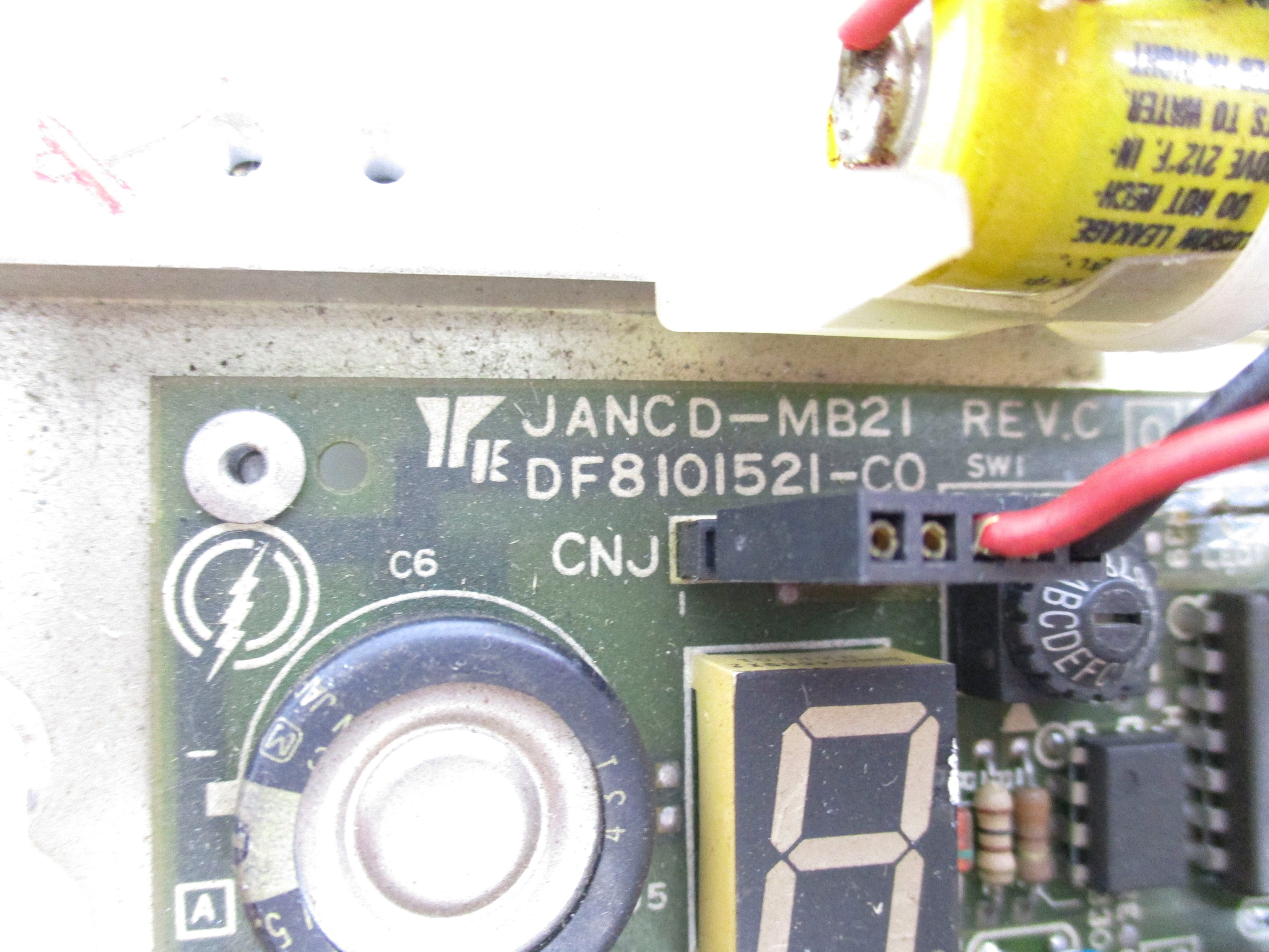 YASKAWA JANCD-MB21 DF8101521-C0 REV. C UNMP