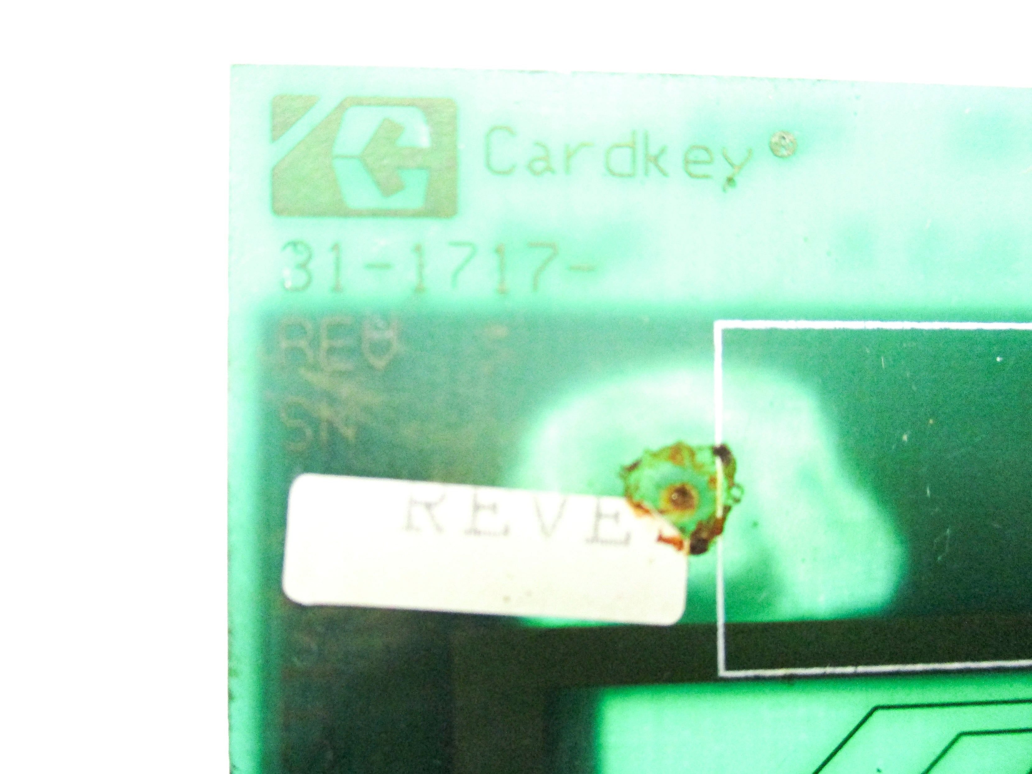 CARDKEY 31-1717-01 REV. B UNMP