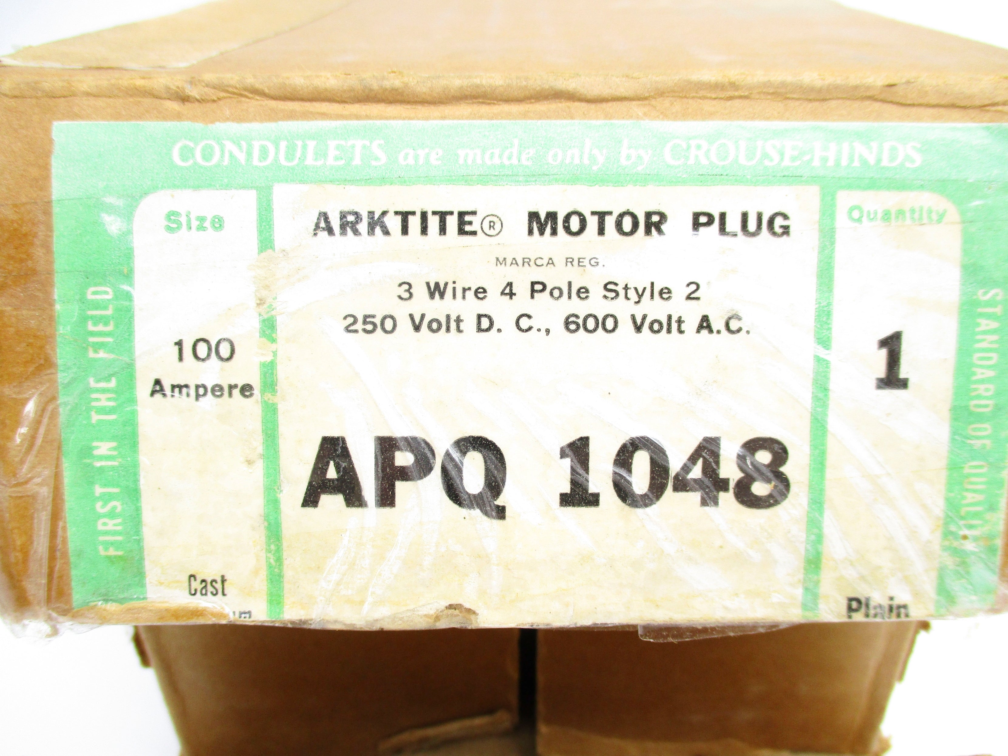 CROUSE HINDS APQ1048 NSMP