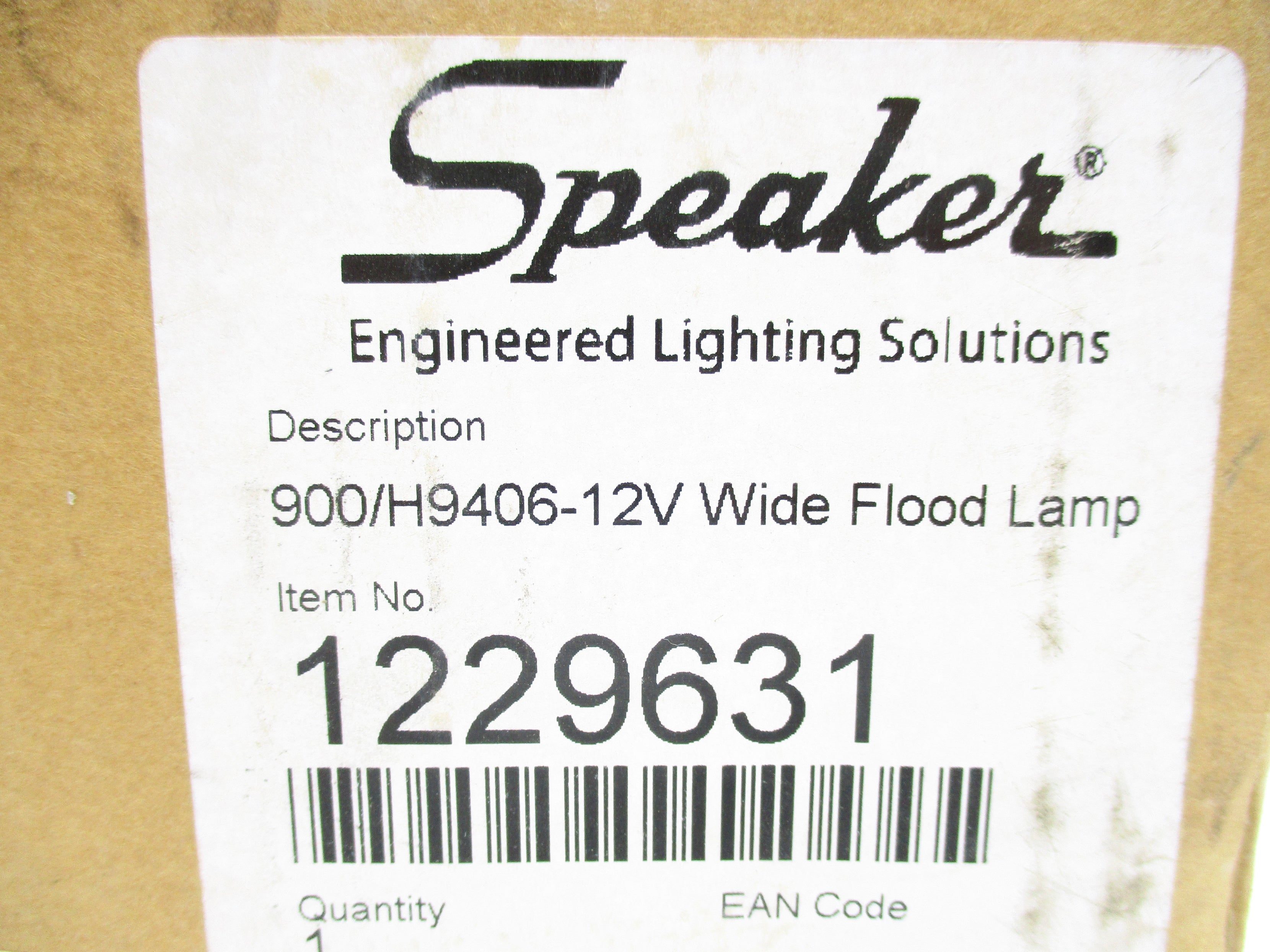 SPEAKER 900/H9406-12V 1229631 NSMP