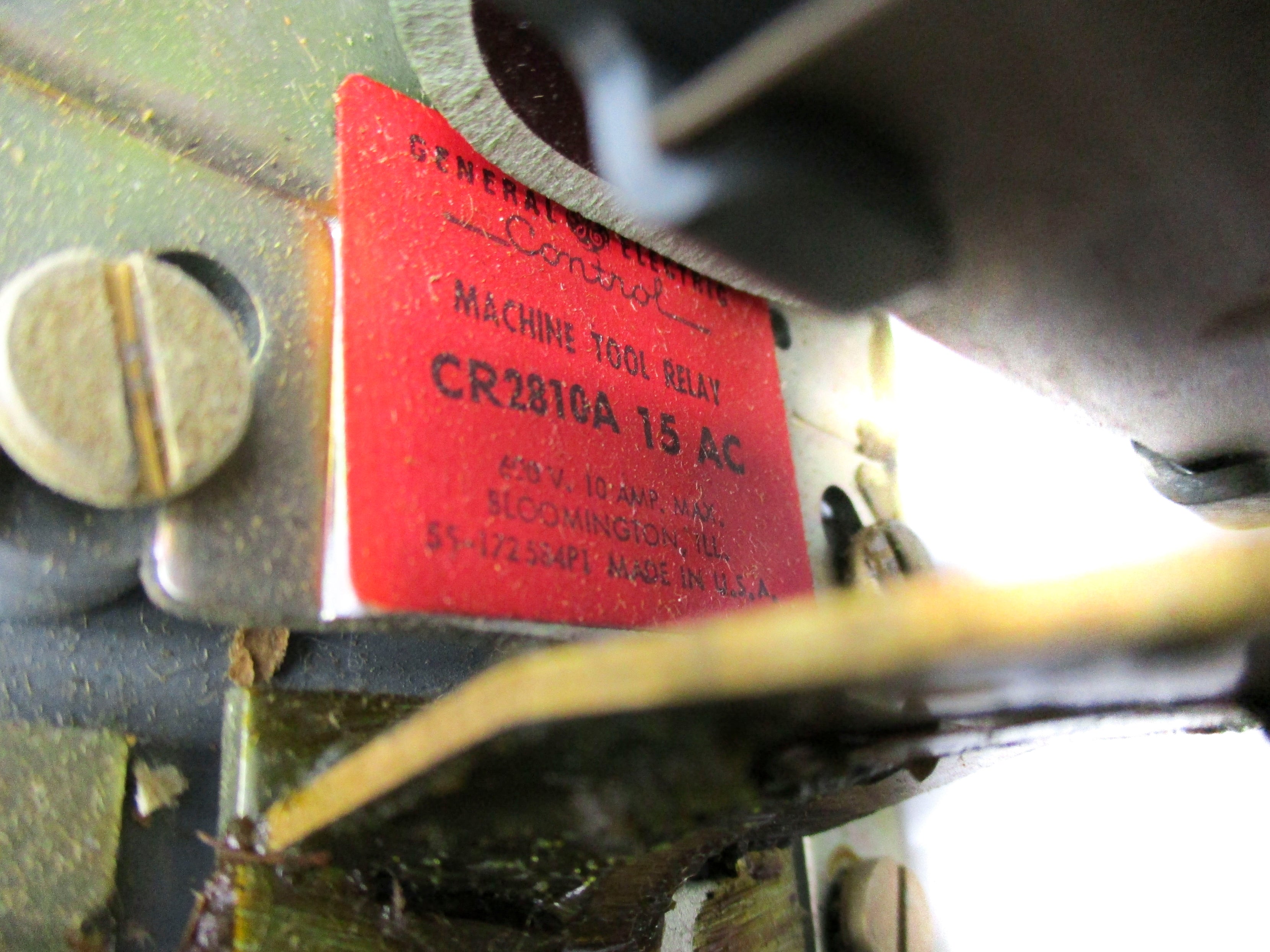 GENERAL ELECTRIC CR2810A15AC 10A 115V UNMP