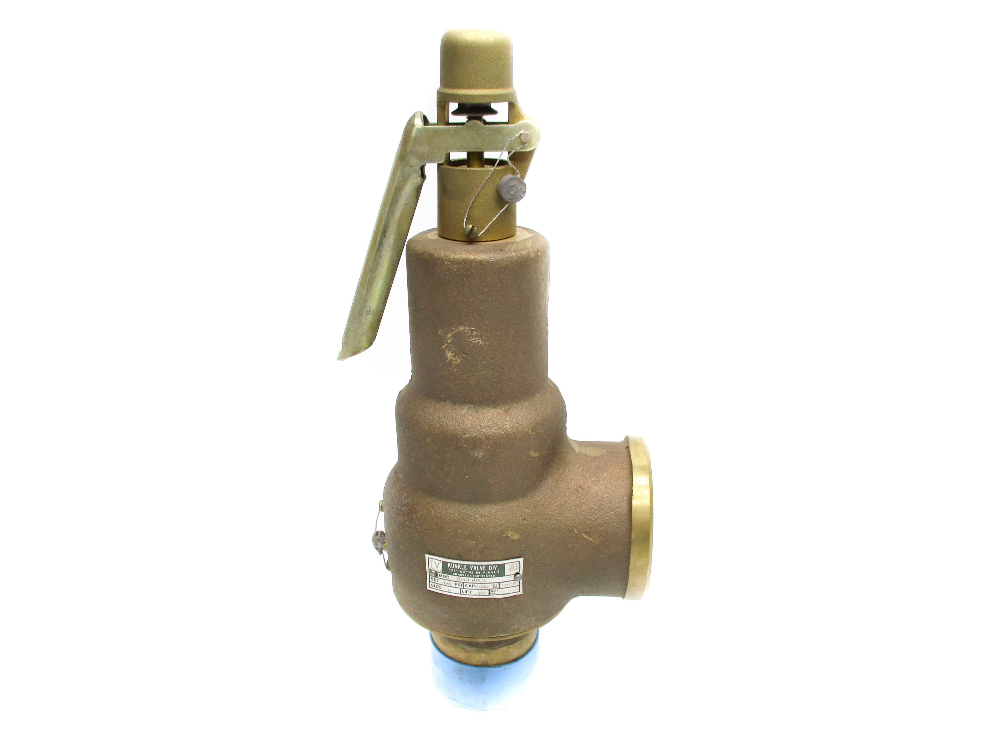 KUNKLE 6010JH01 125PSI NSNP
