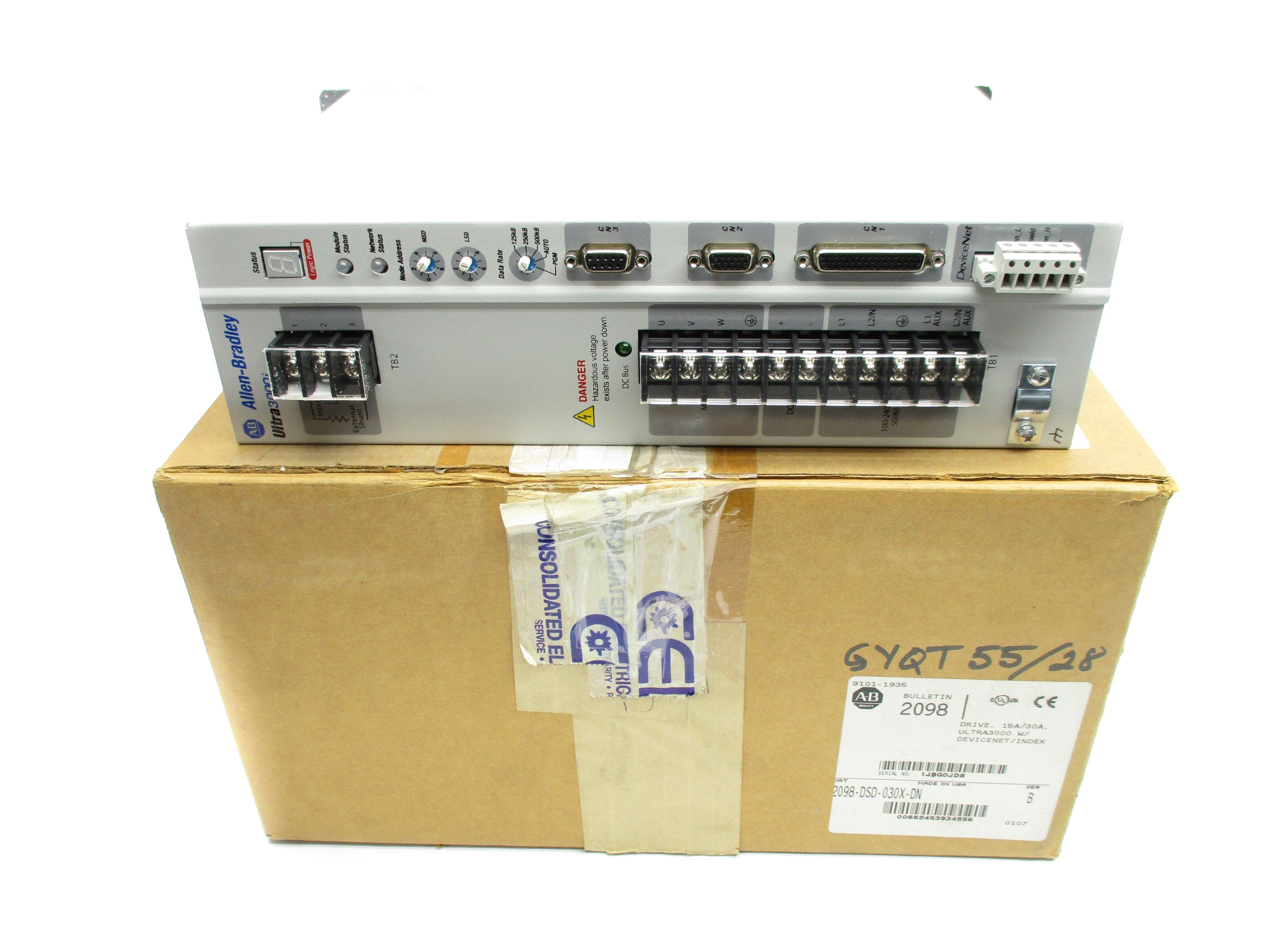 ALLEN BRADLEY 2098-DSD-030X-DN SER. B F/W V1.52 NSMP