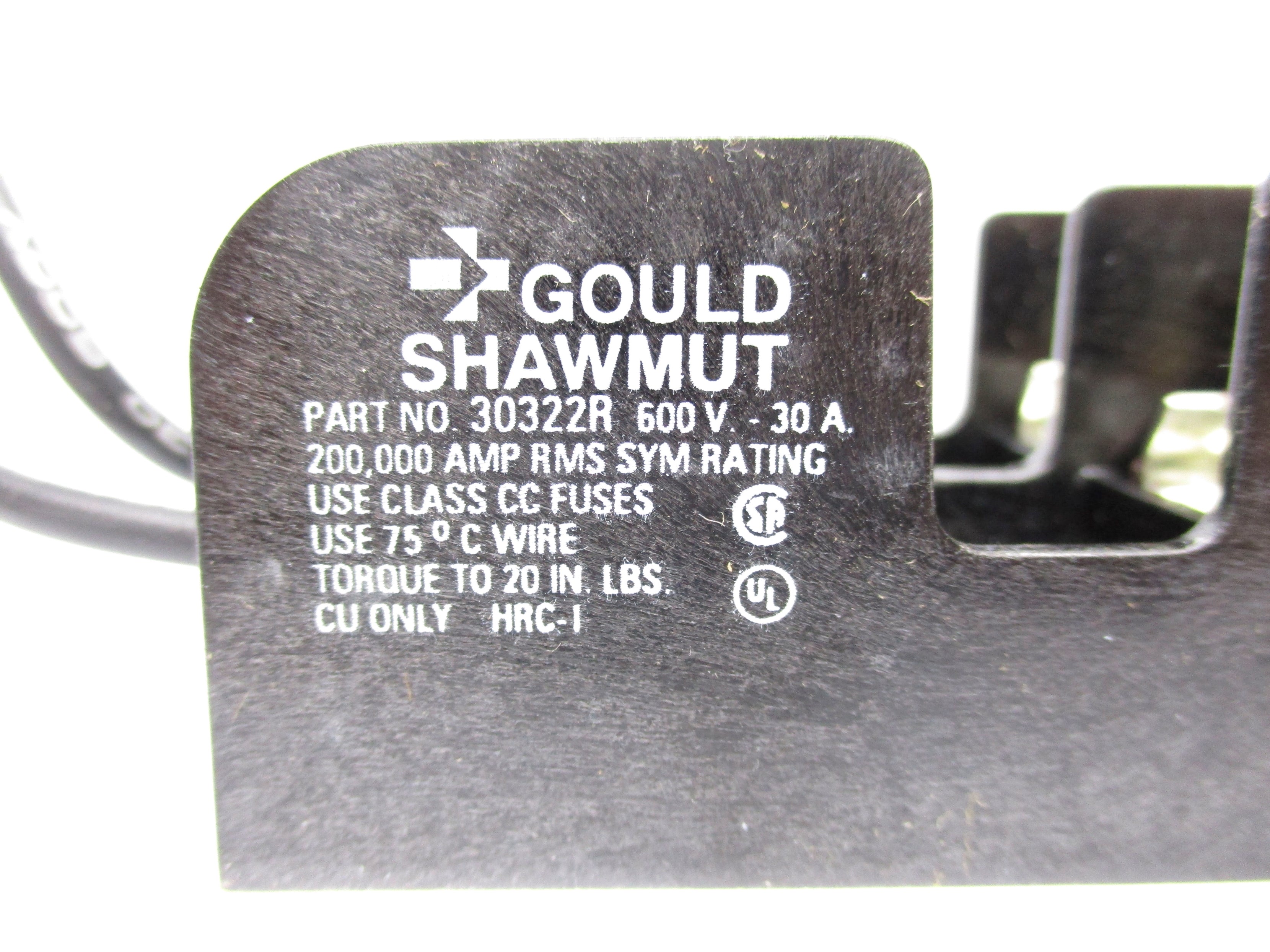 GOULD SHAWMUT 30322R (AS PICTURED) UNMP