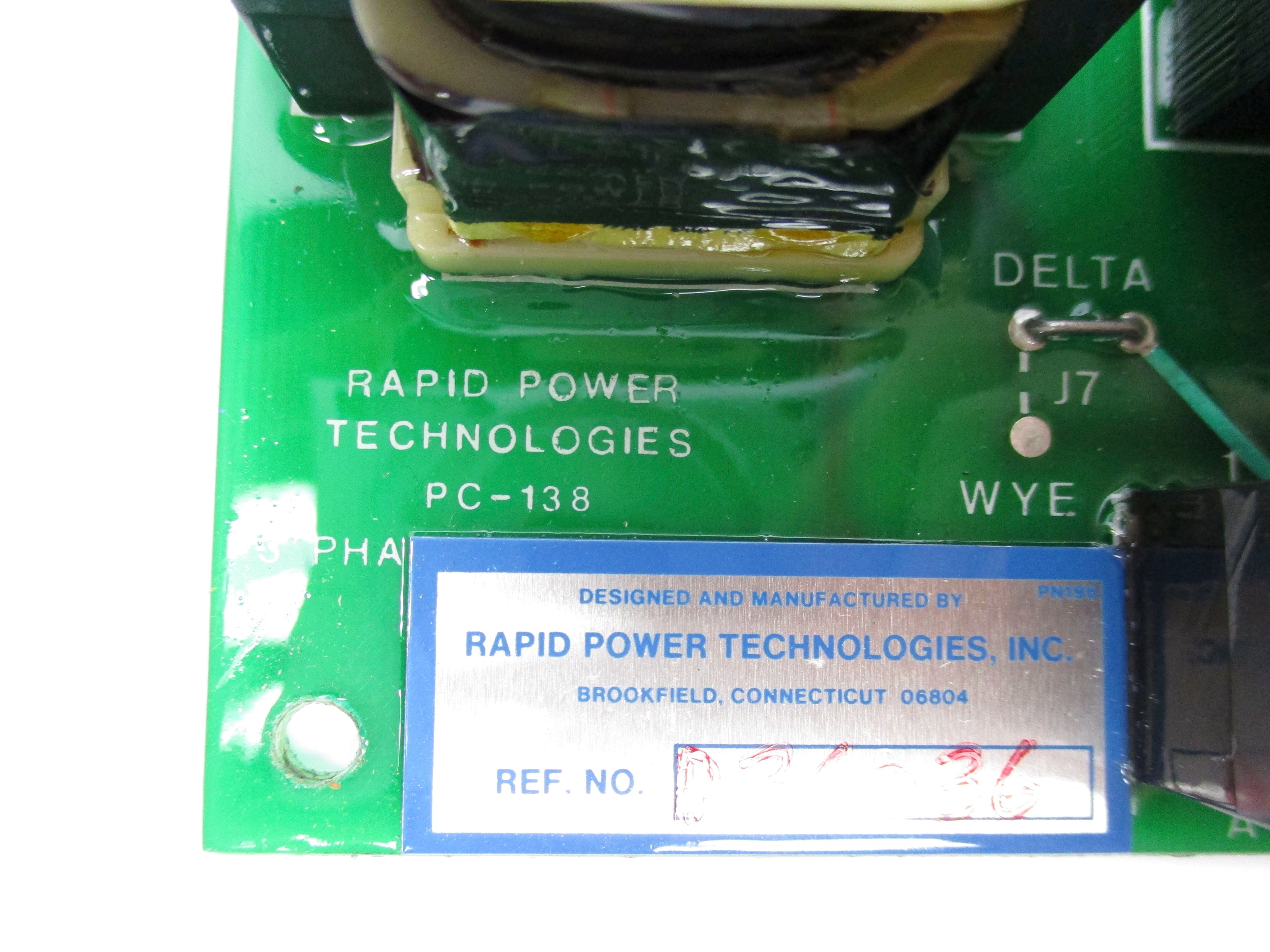 RAPID POWER TECHNOLOGIES A8-447-480VAC NSNP