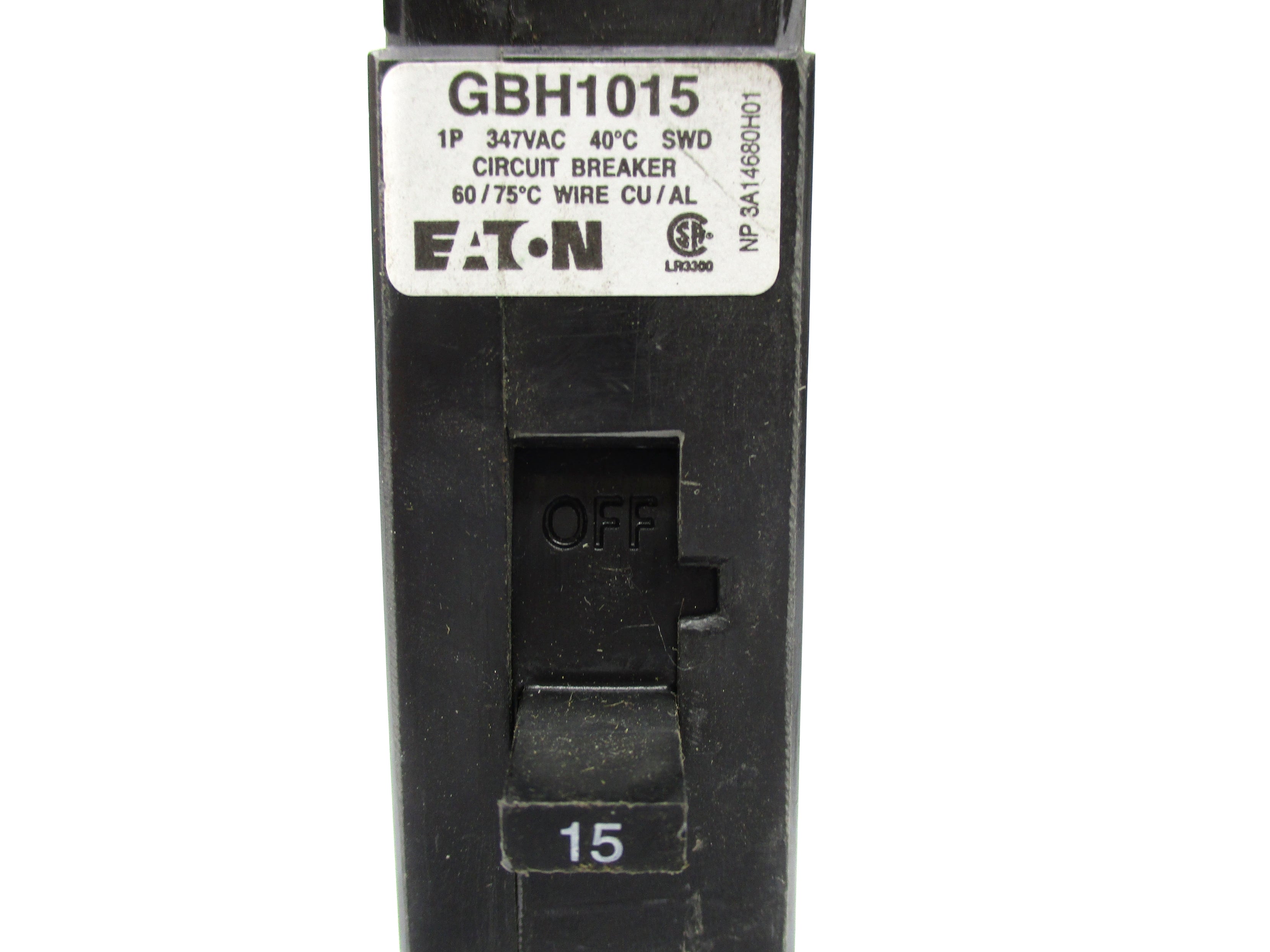 EATON GBH1015 347VAC 15A UNMP