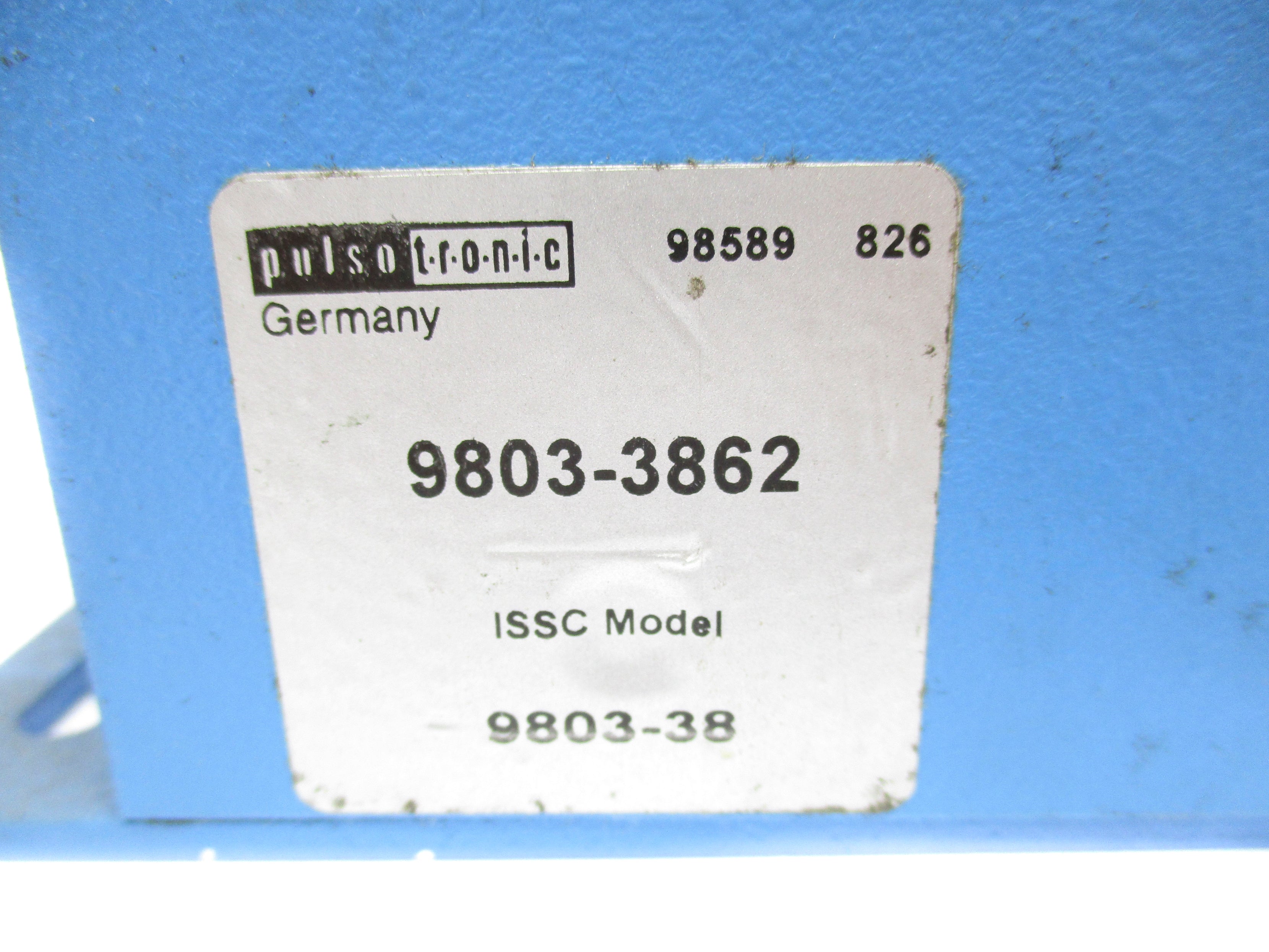 PULSOTRONIC 9803-3862 NSNP