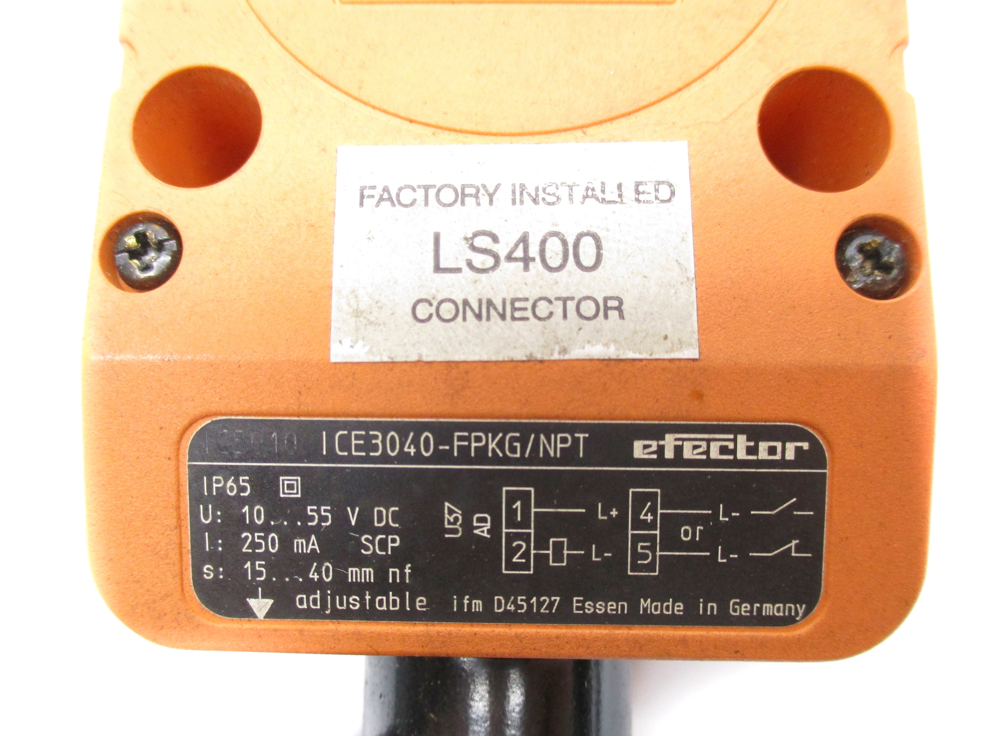 IFM EFECTOR IC5010 ICE3040-FPKG/NPT NSNP