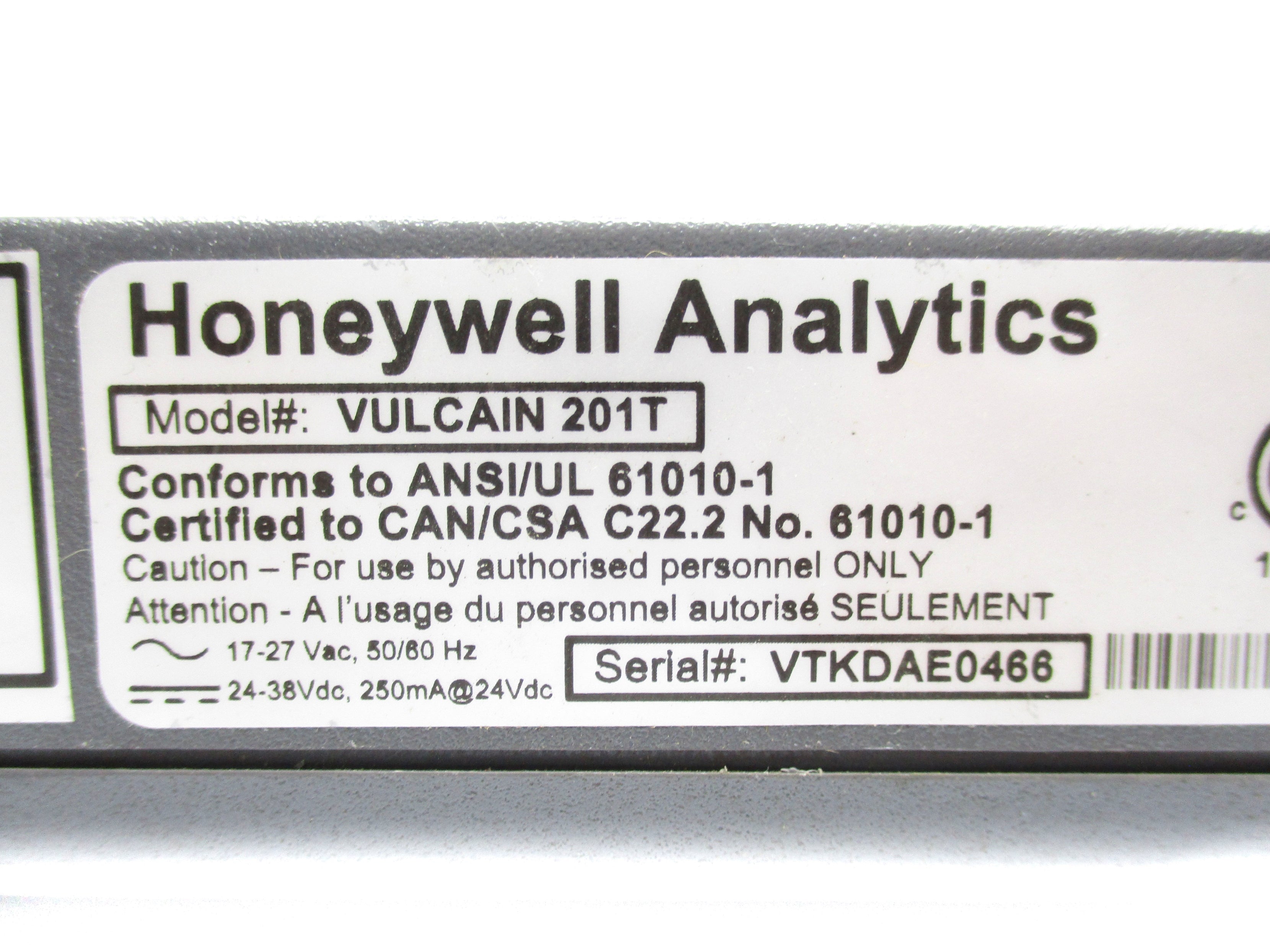 HONEYWELL VULCAIN201T NSNP