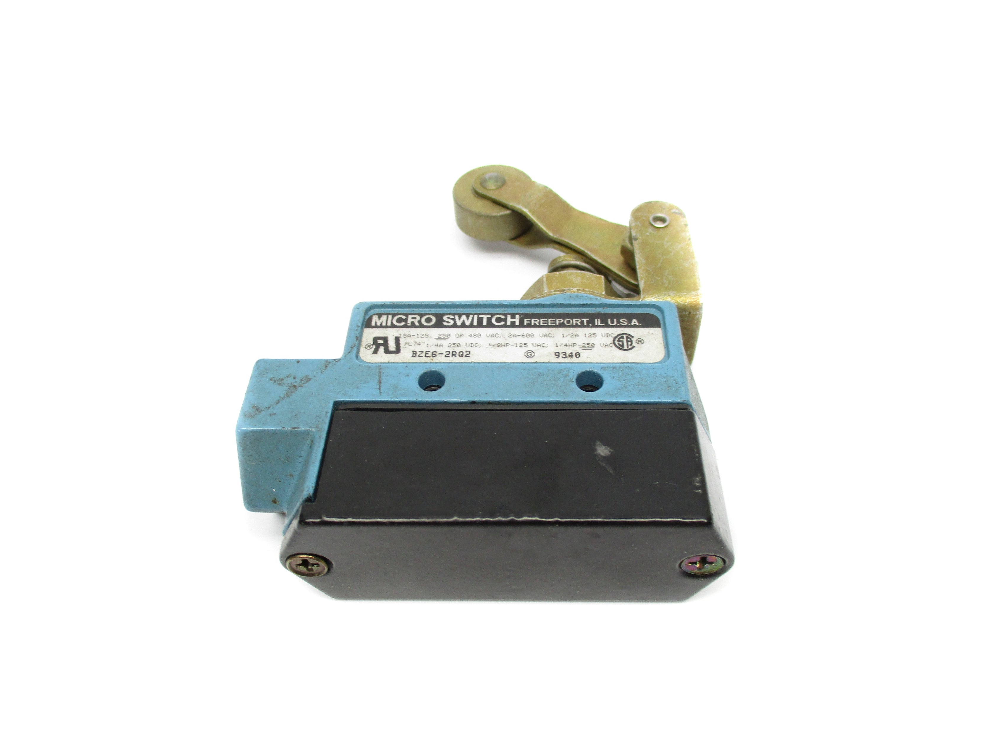 MICRO SWITCH BZE6-2RQ2 600VAC 2A UNMP