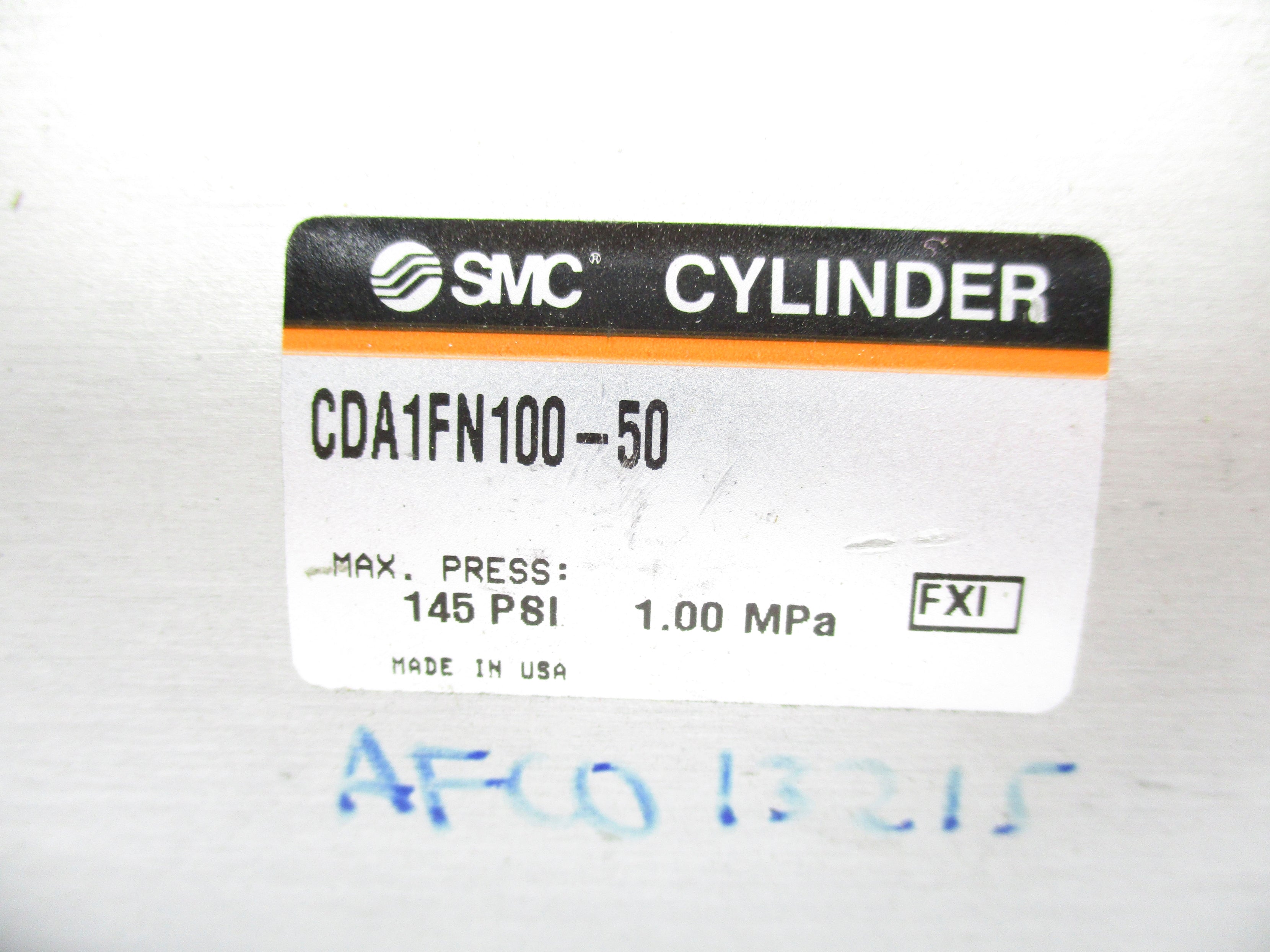 SMC CDA1FN100-50 145PSI NSNP