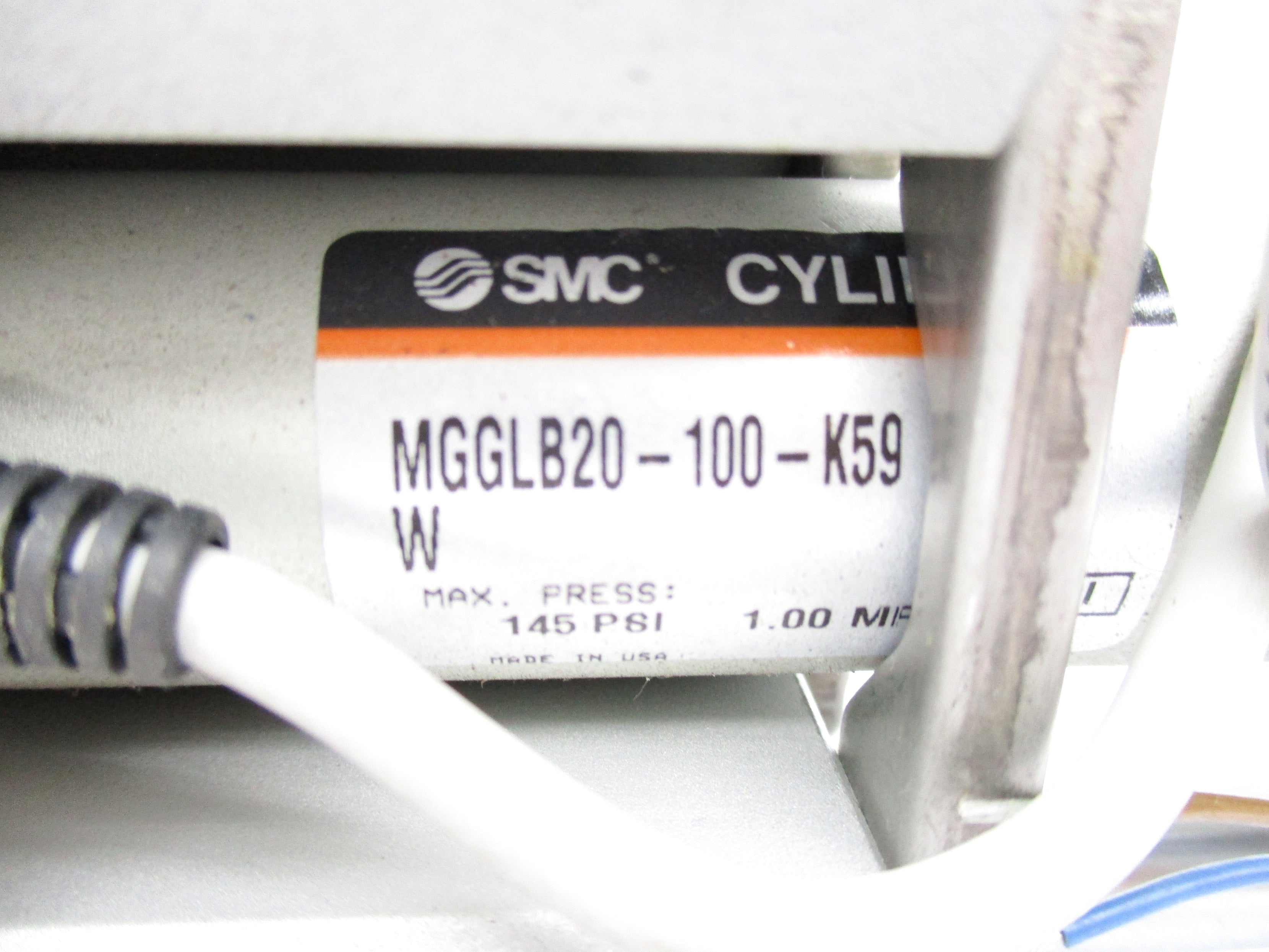 SMC MGGLB20-100-K59W 145PSI UNMP