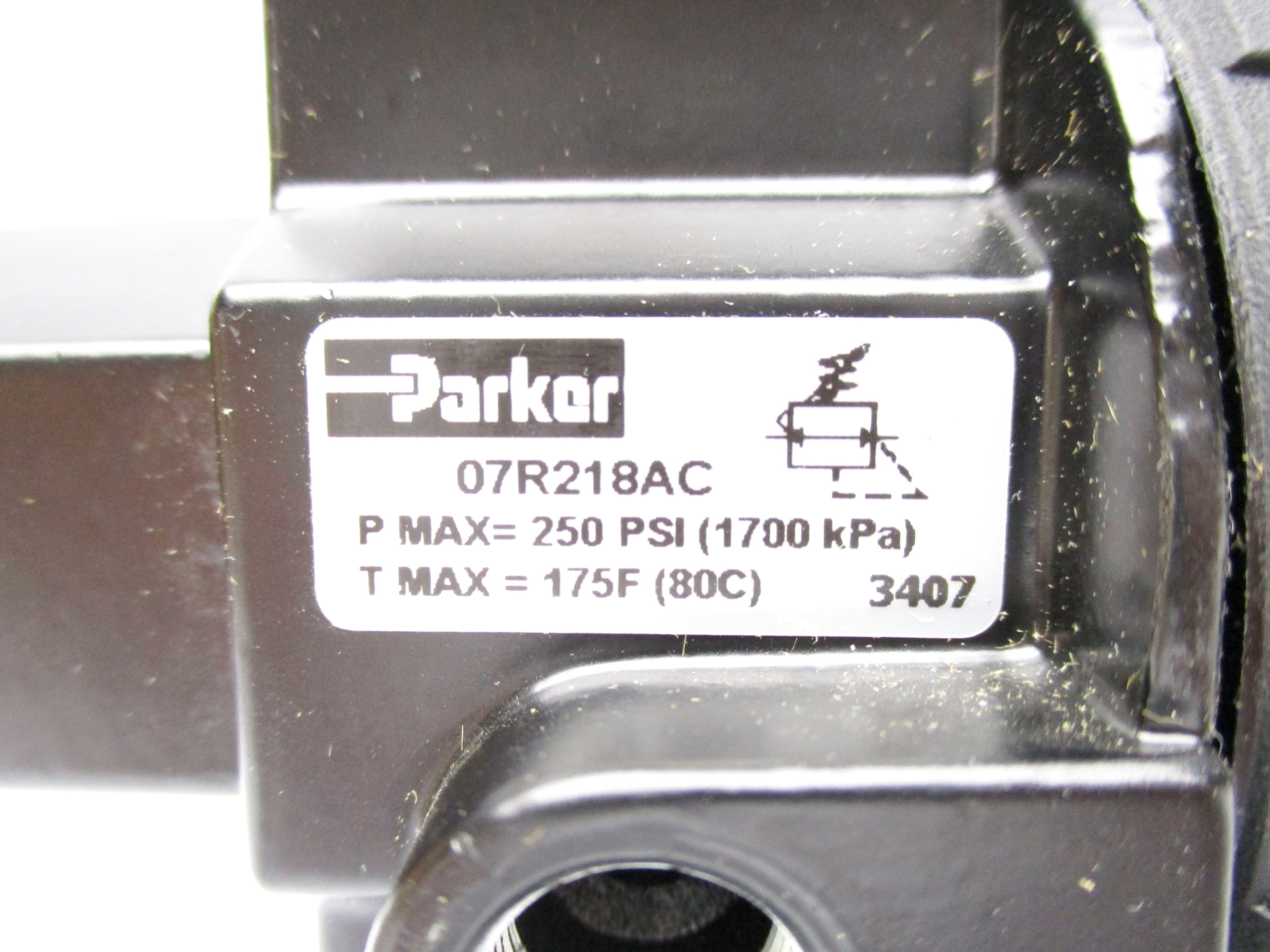 PARKER 07R218AC 250PSI NSMP