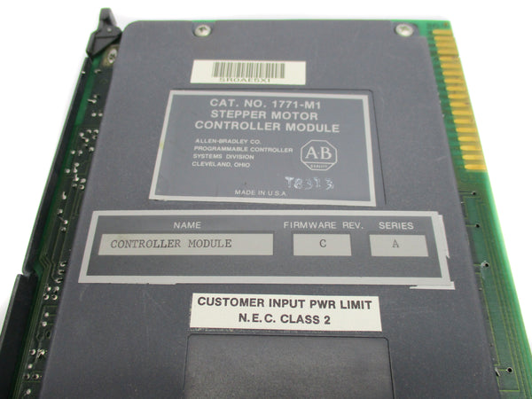 ALLEN BRADLEY 1771-M1 SER. A F/W C UNMP