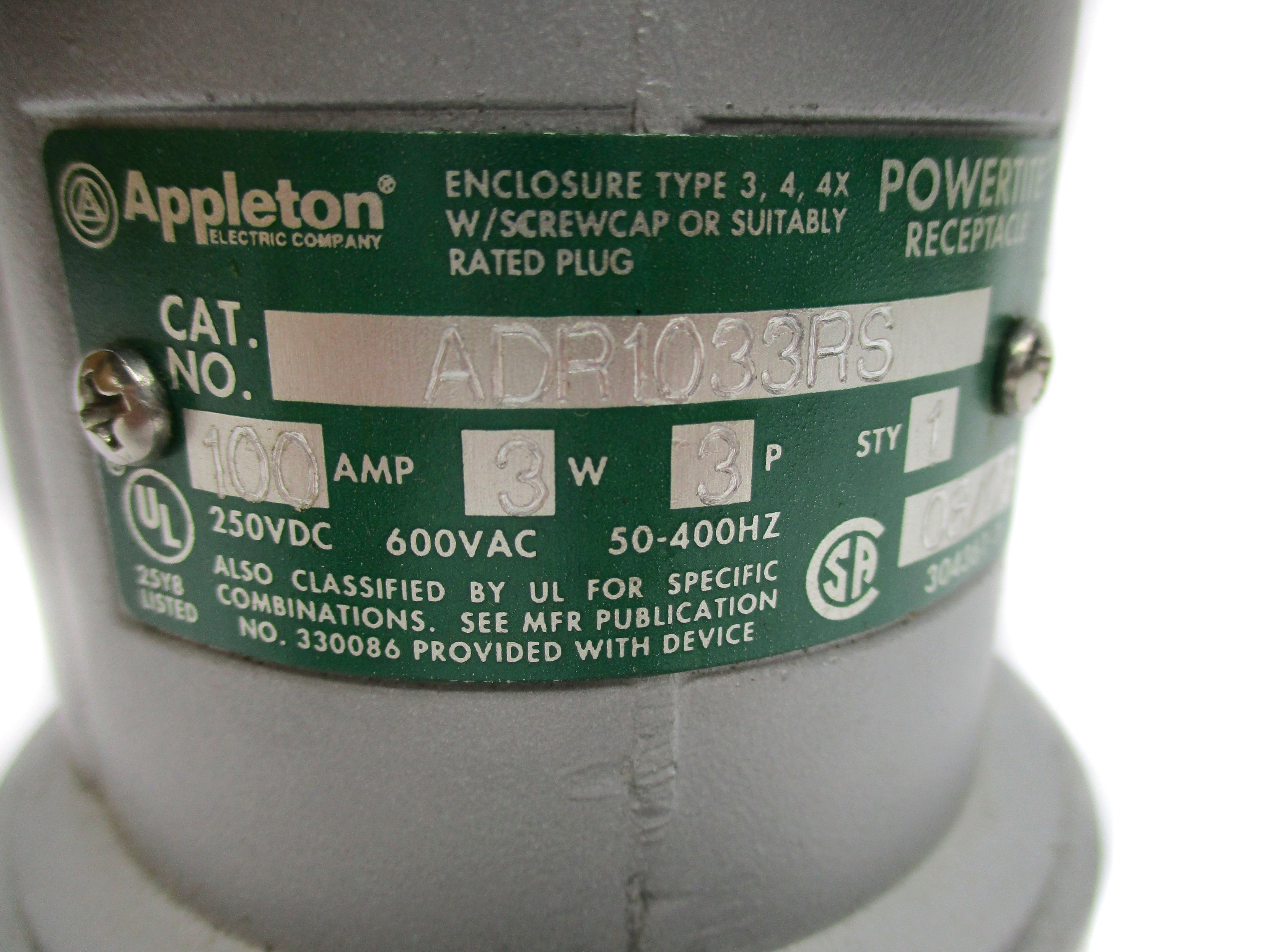 APPLETON ADR1033RS NSNP
