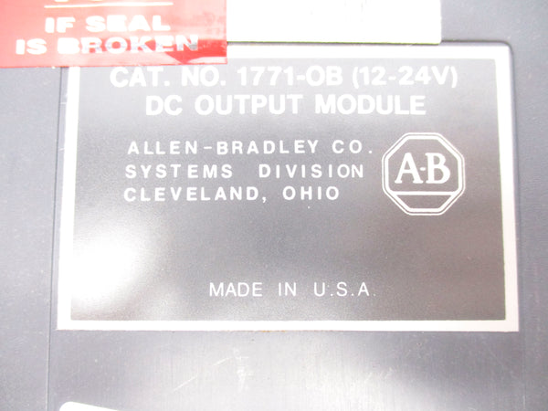 ALLEN BRADLEY 1771-OB UNMP