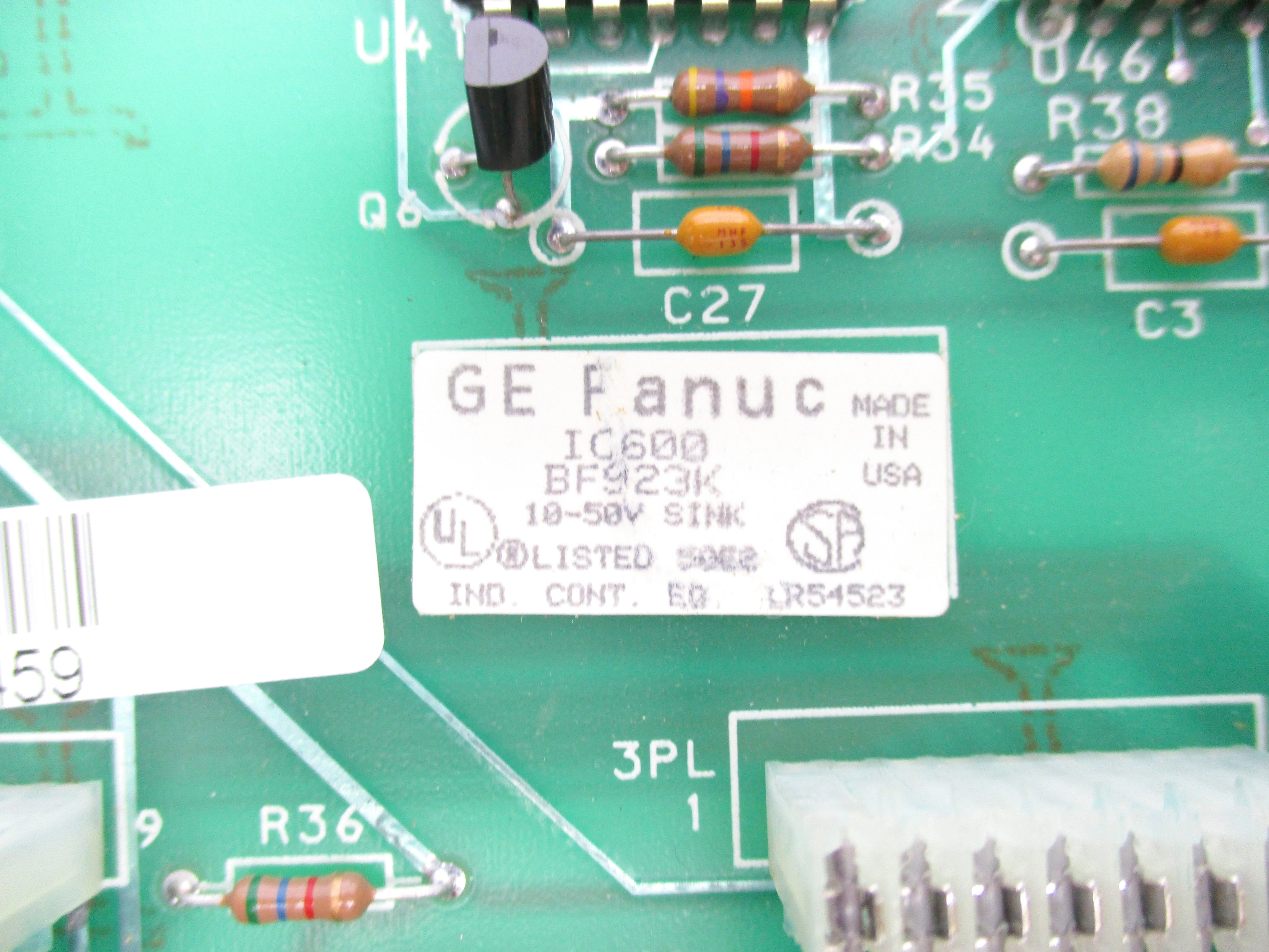 FANUC IC600BF923K 10-50V UNMP