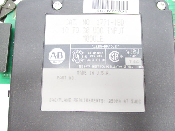 ALLEN BRADLEY 1771-IBD 10-30VDC UNMP