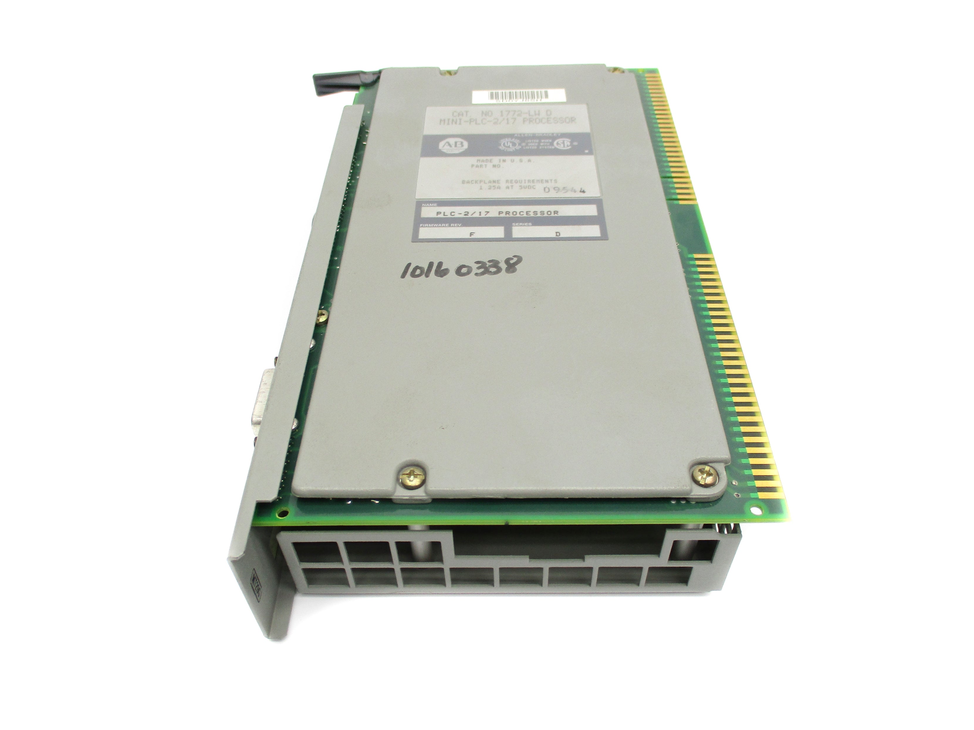 ALLEN BRADLEY 1772-LW SER. D F/W F 5VDC 1.25A (NO KEY) UNMP