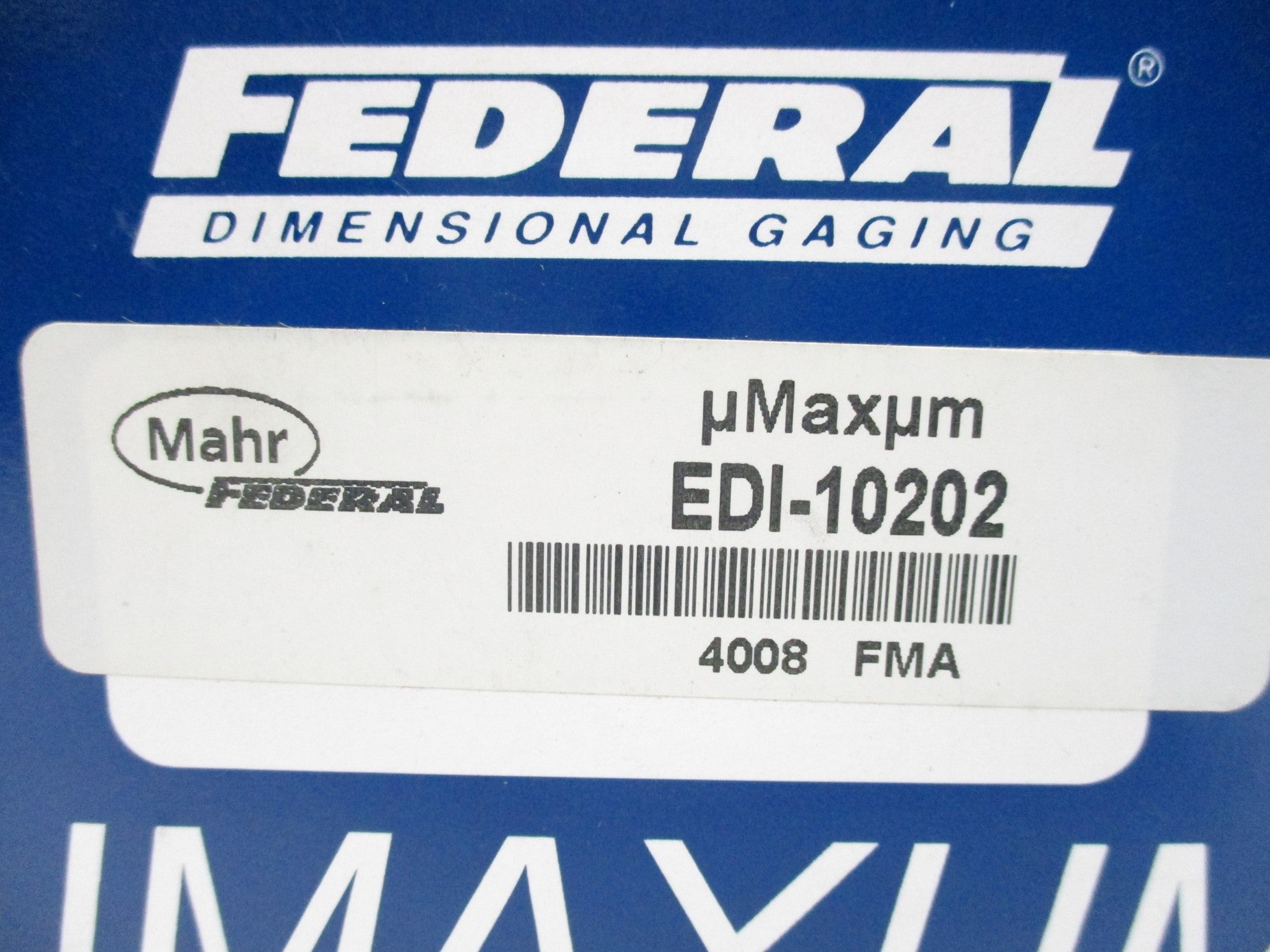 MAHR FEDERAL EDI-10202 NSFS