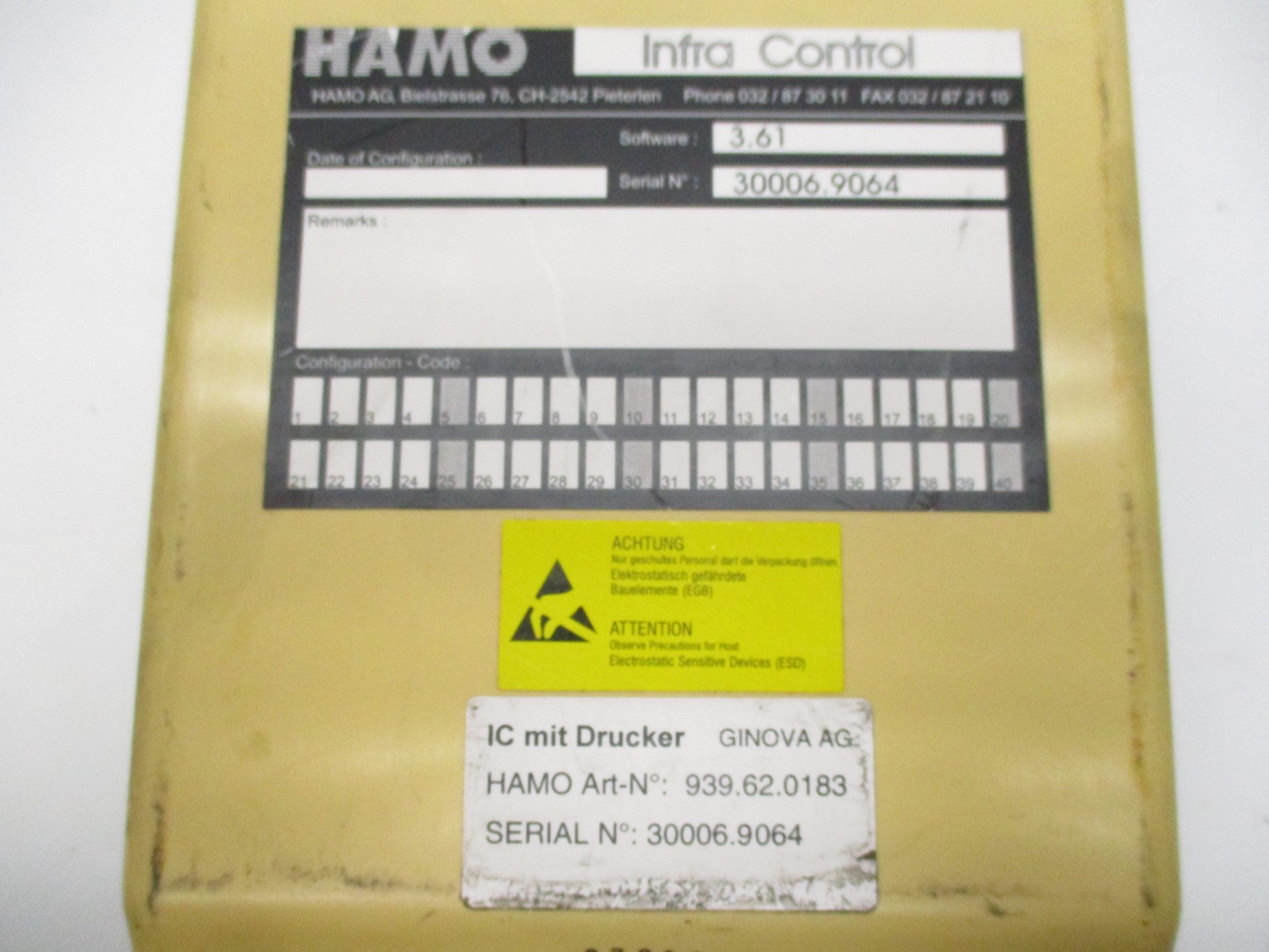 HAMO 939.62.0183 UNMP