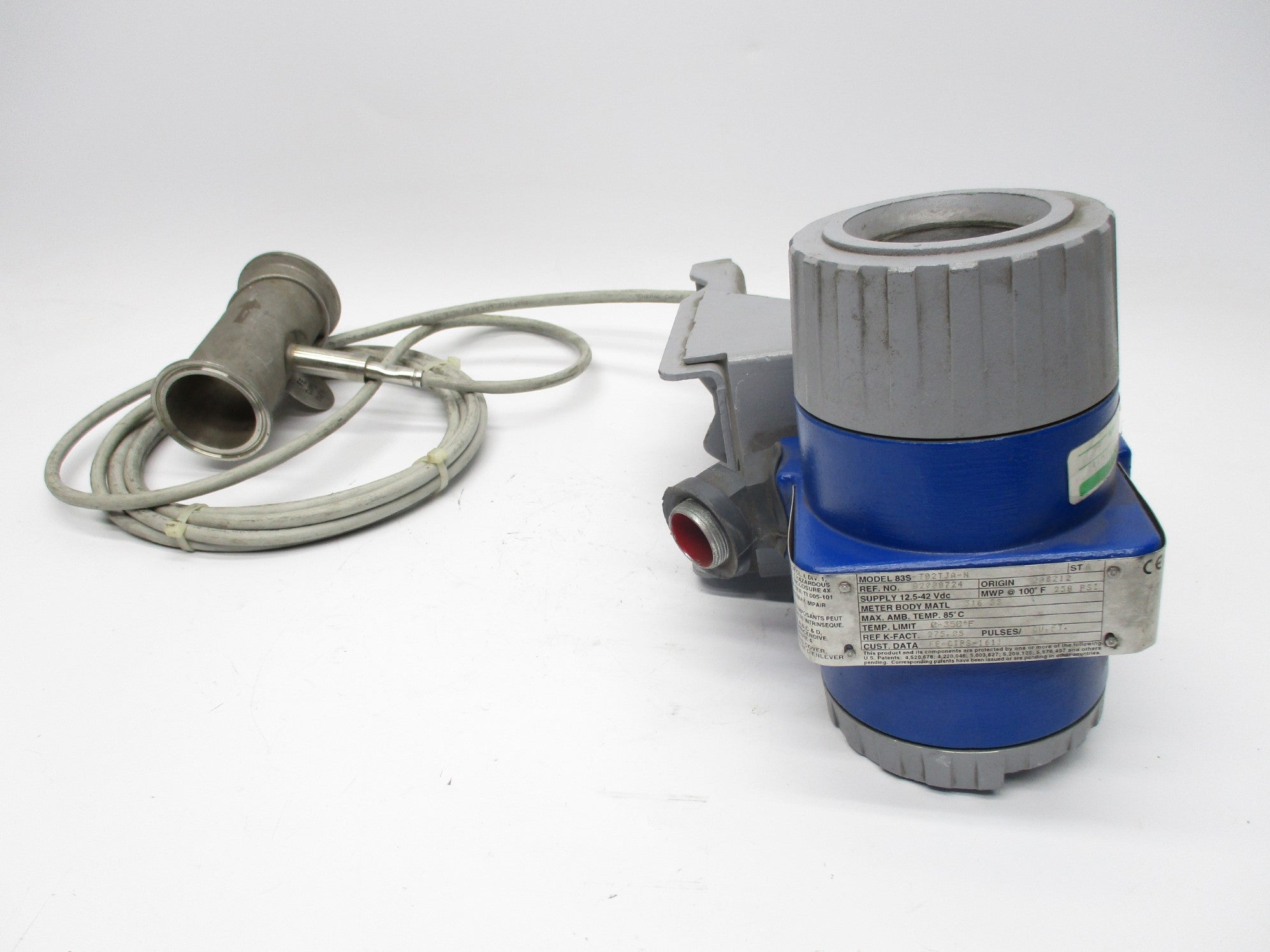 FOXBORO 83S-T02TJA-N 250PSI UNMP