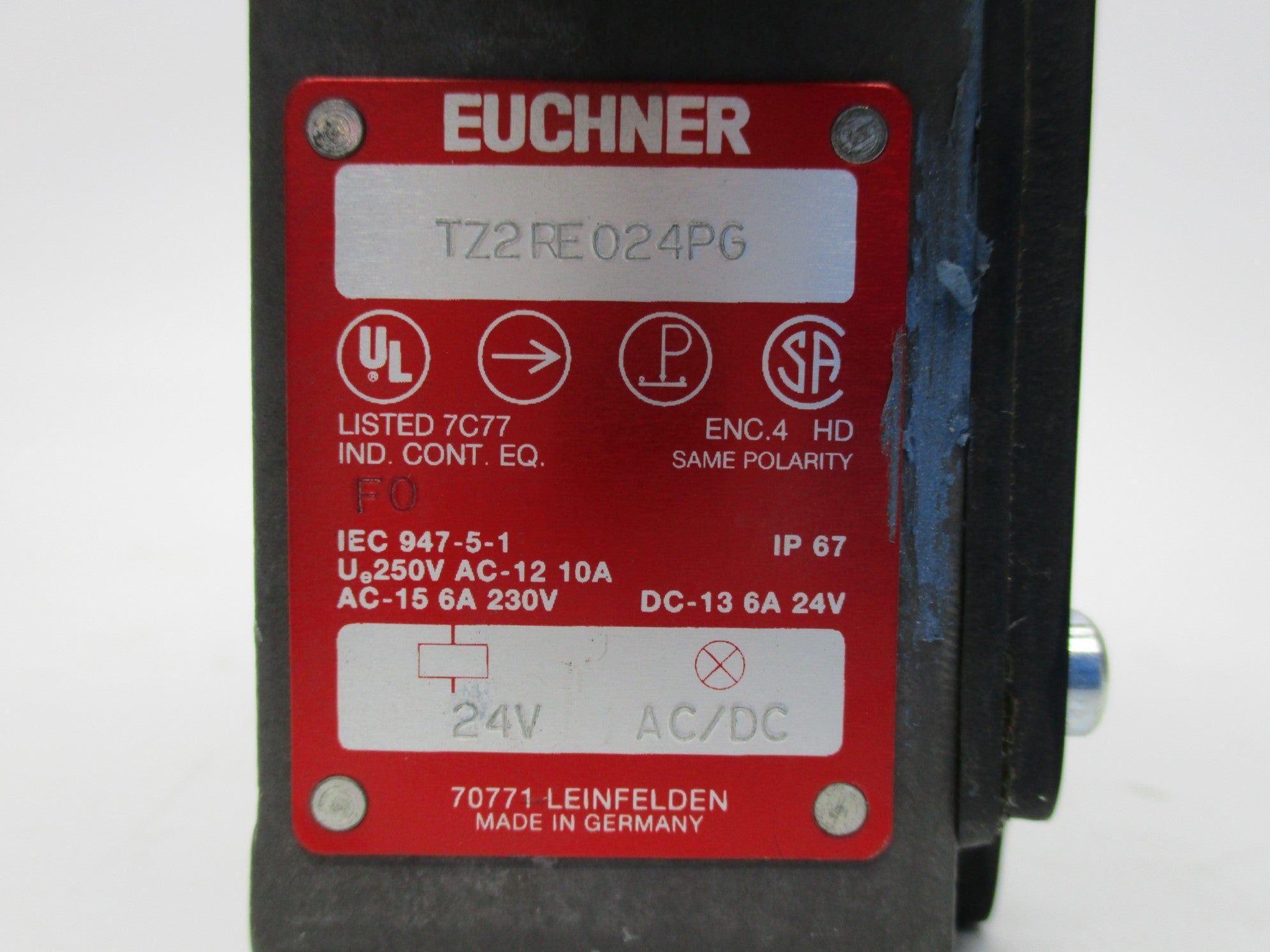 EUCHNER TZ2RE024PG UNMP