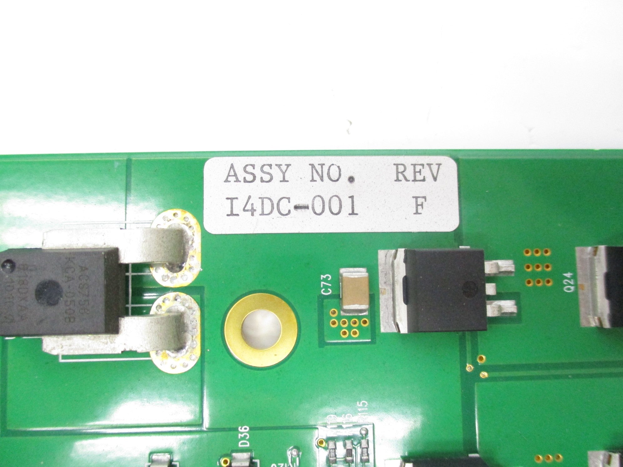 INDUSTRIAL MRO I4DC-001 REV. F NSNP