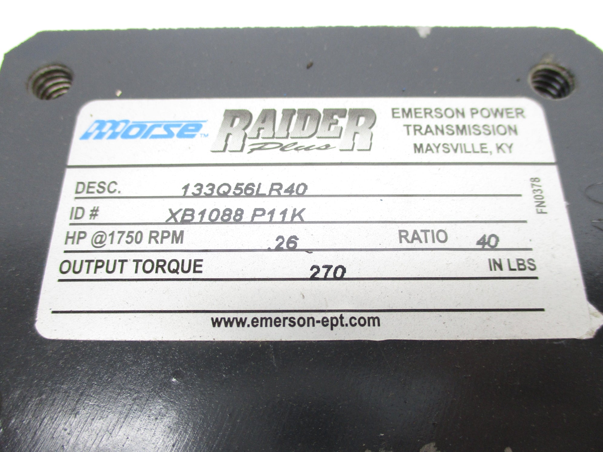 MORSE 133Q56LR40 UNMP