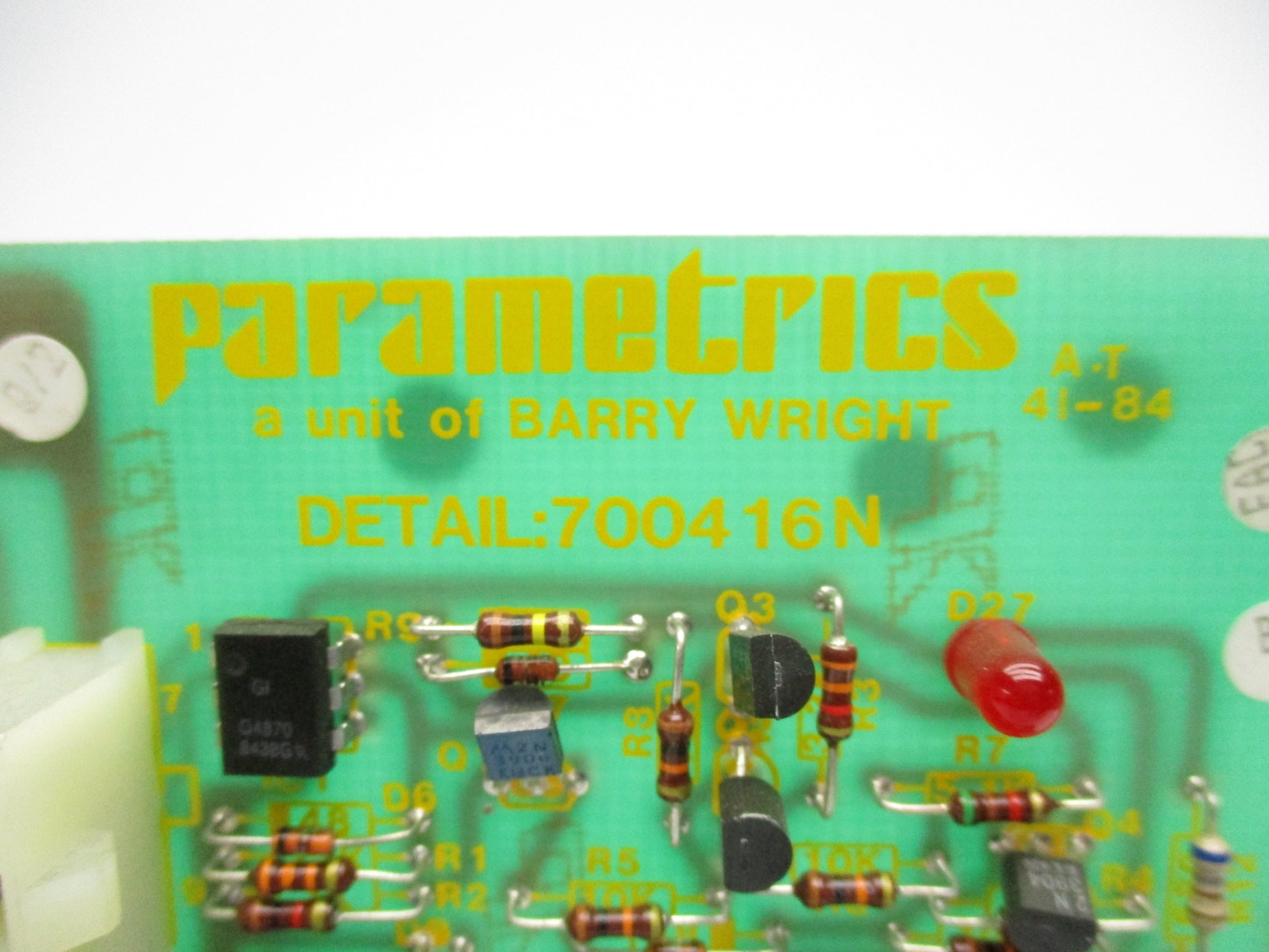 PARAMETRICS 700416N UNMP