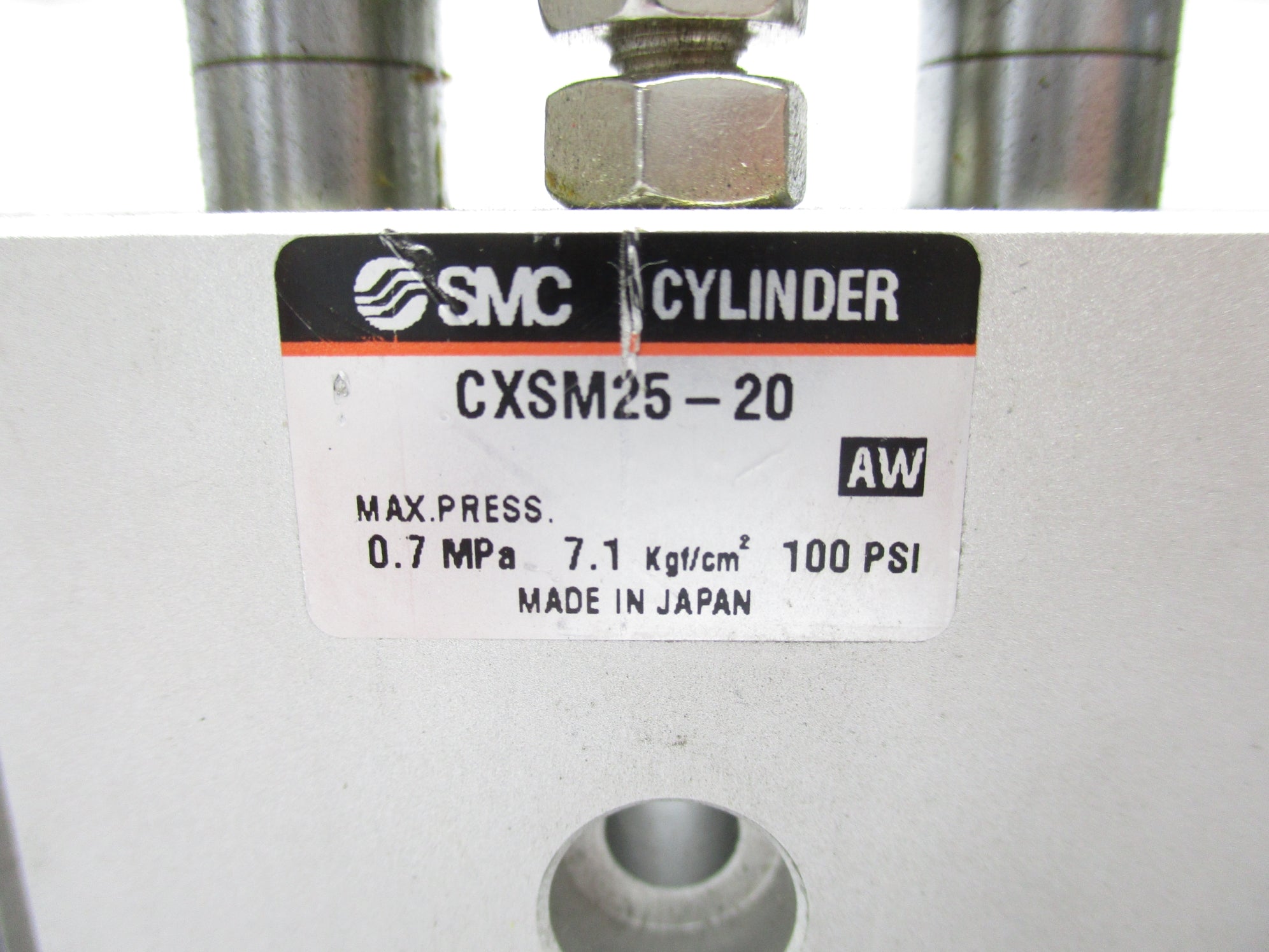 SMC CXSM25-20 100PSI NSNP