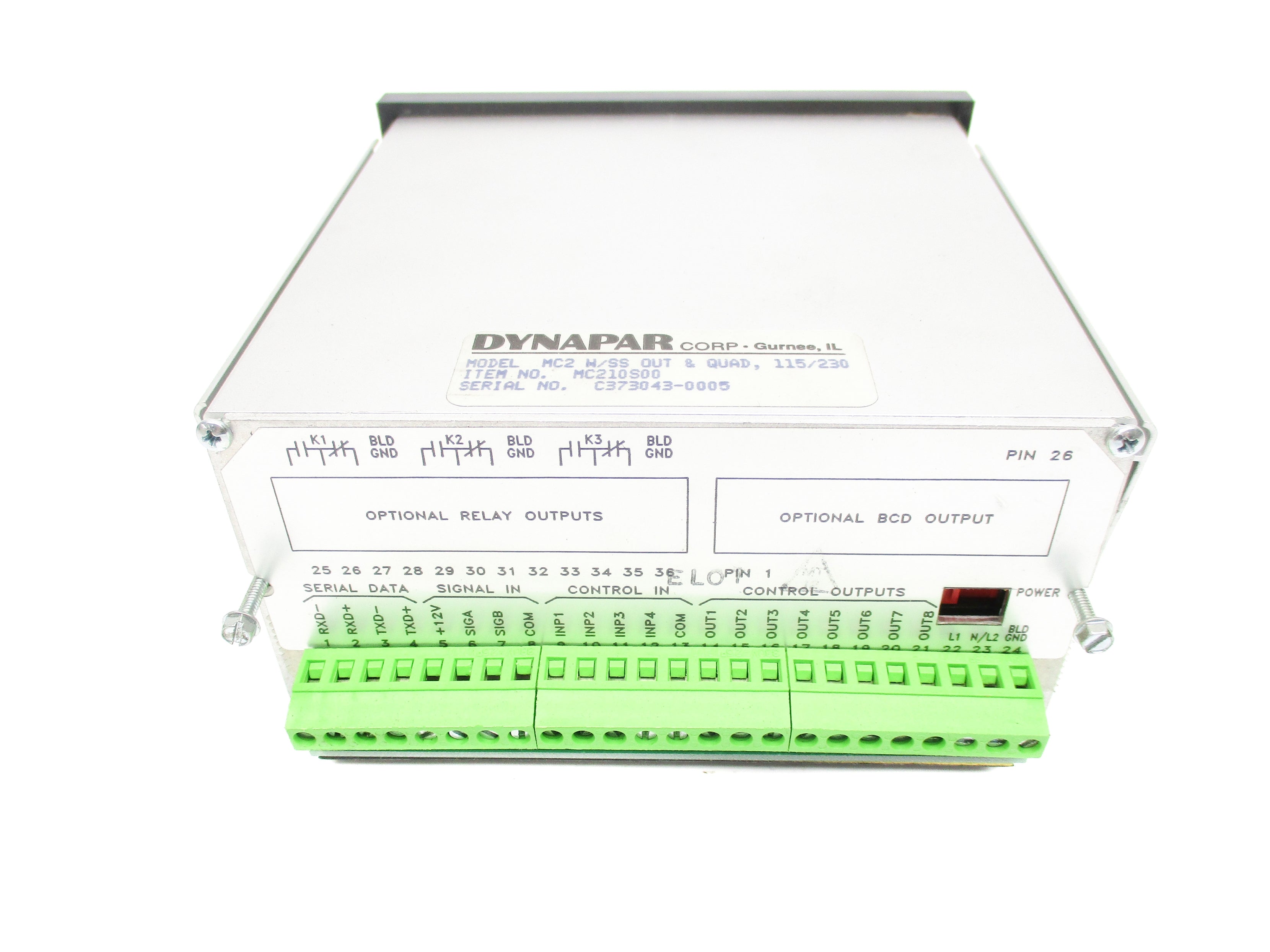 DYNAPAR MC210S00 MC2W/SS NSMP