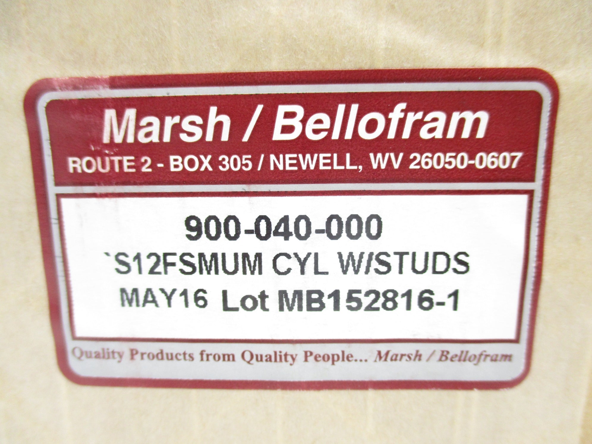 MARSH BELLOFRAM 900-040-000 NSFS