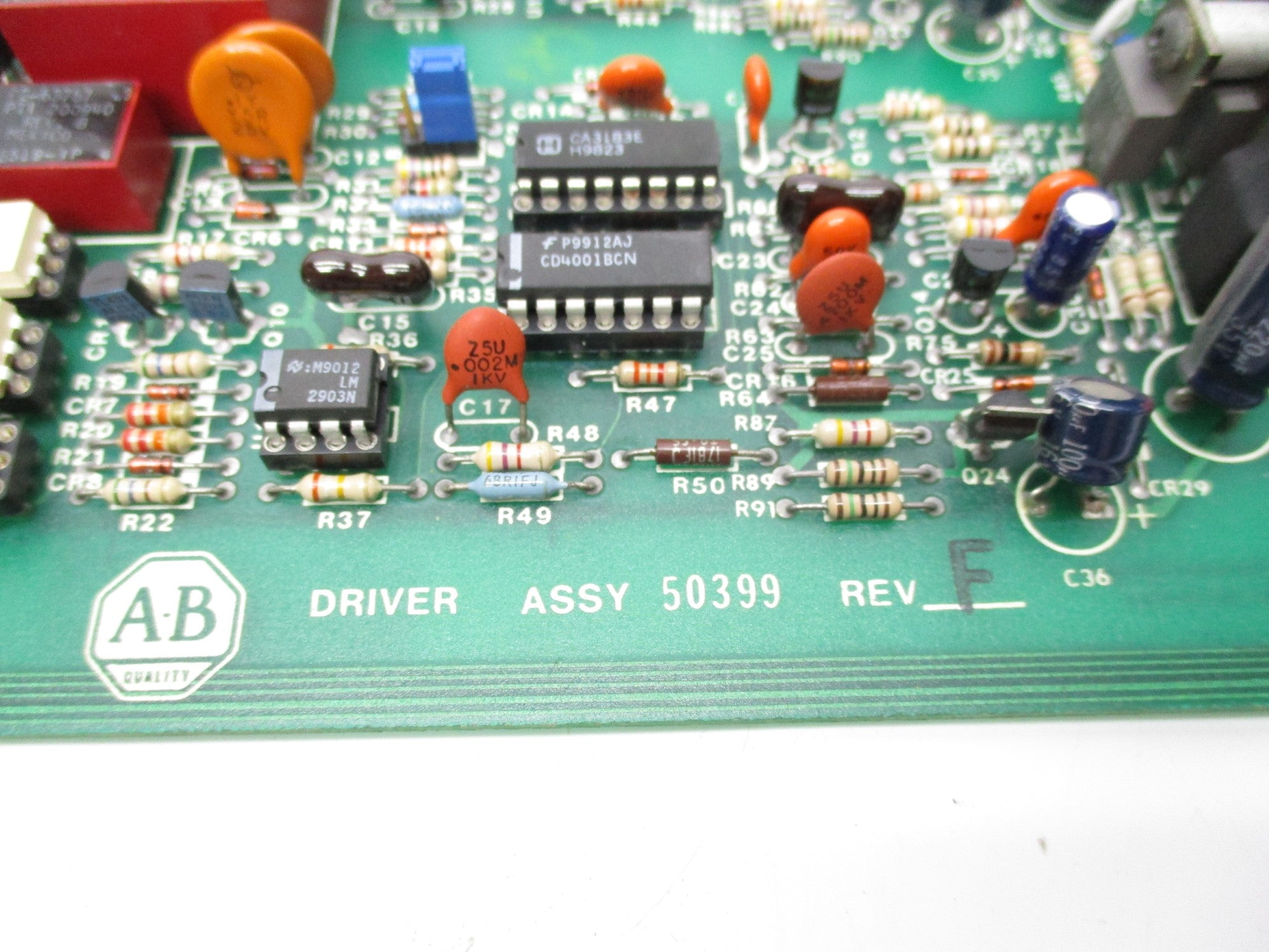 ALLEN BRADLEY 50399 REV. F UNMP