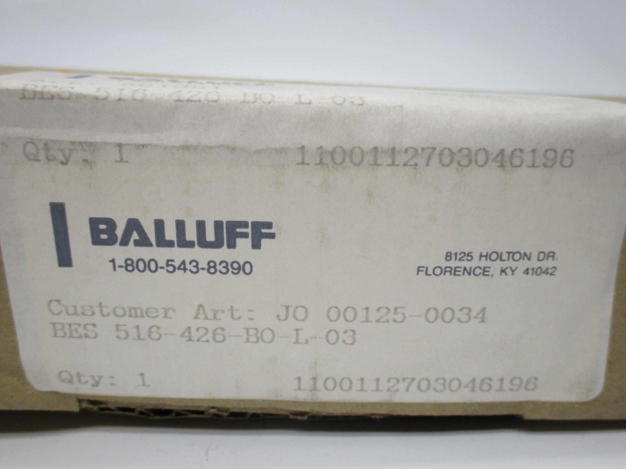 BALLUFF BES516-426-BO-L-03 NSFS