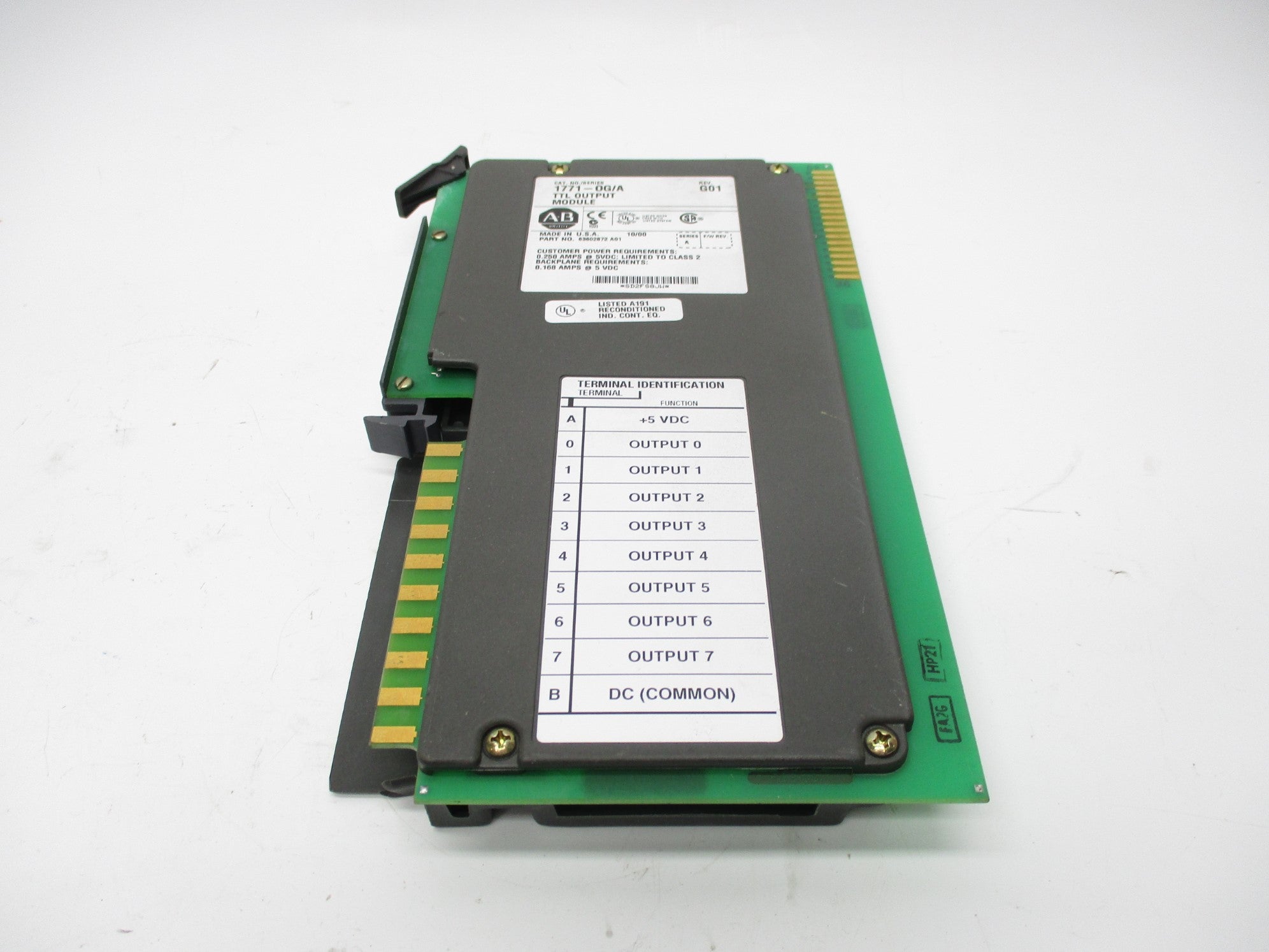 ALLEN BRADLEY 1771-OG/A SER. A UNMP