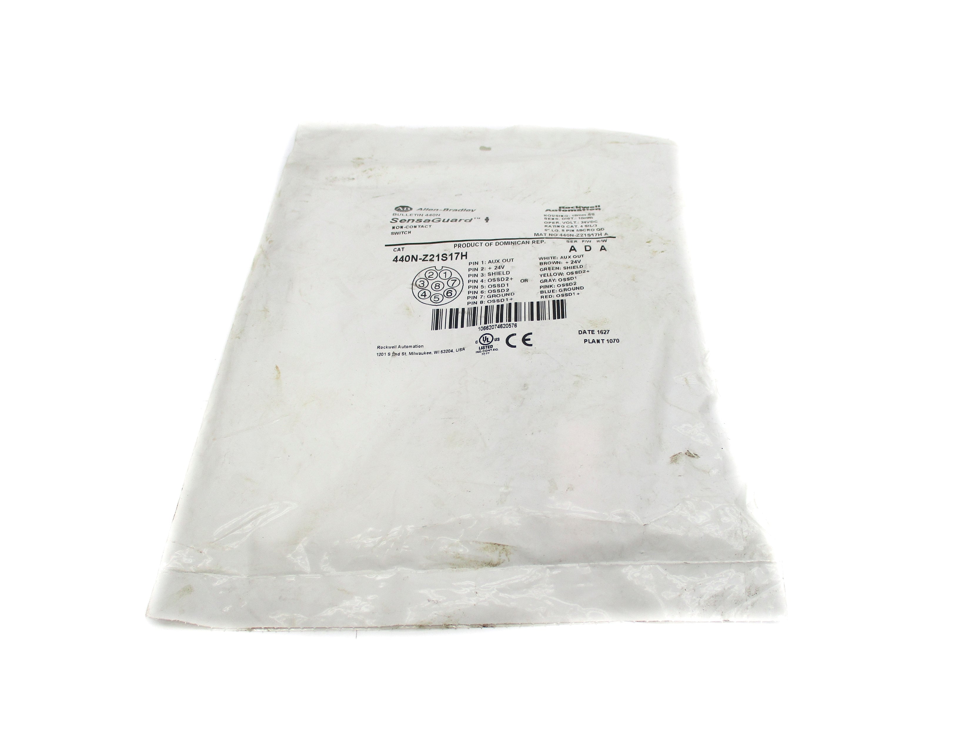 ALLEN BRADLEY 440N-Z21S17H SER. A F/W D NSMP