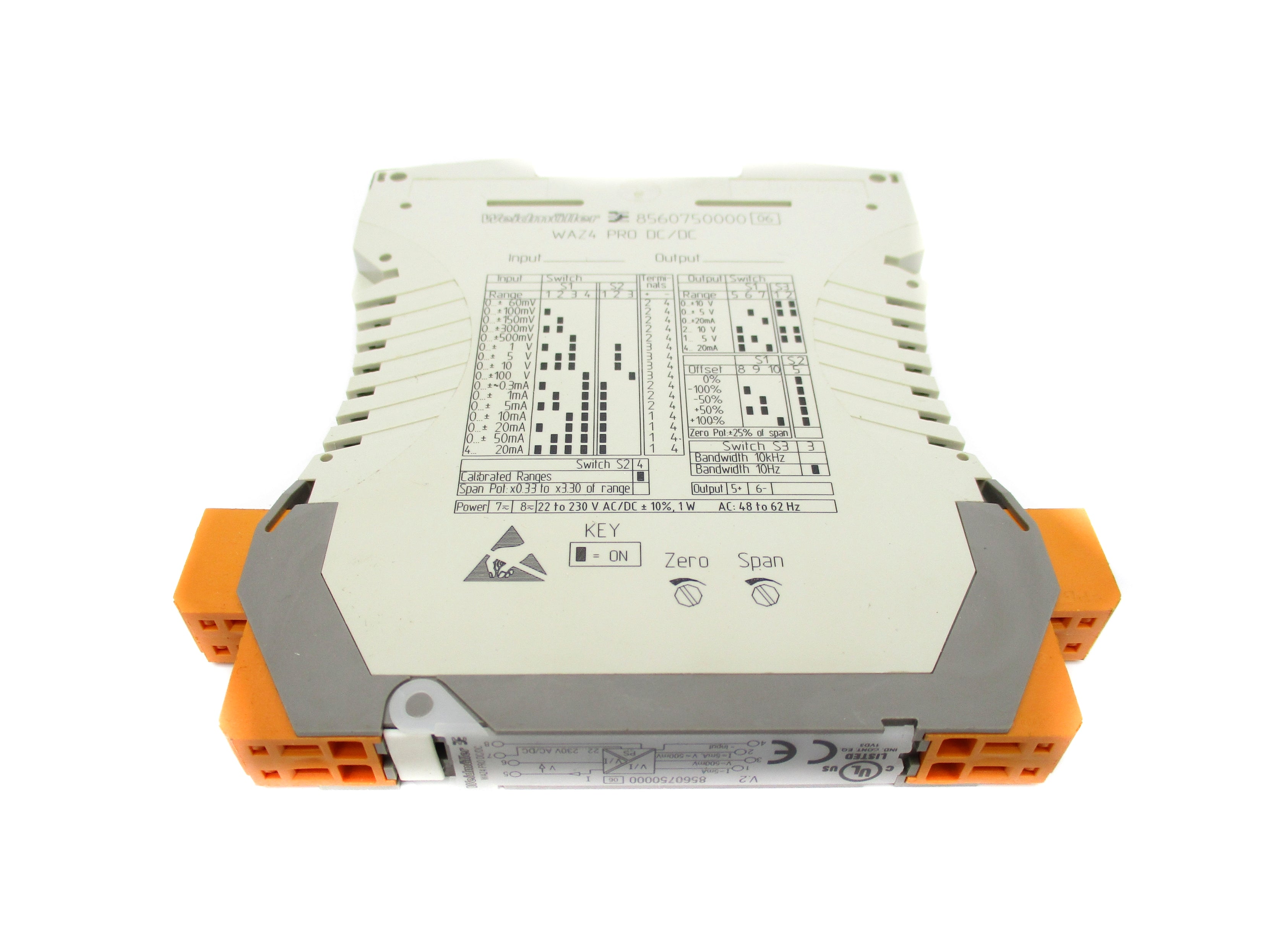WEIDMULLER WAZ4-PRO-DC/DC 8560750000 NSNP