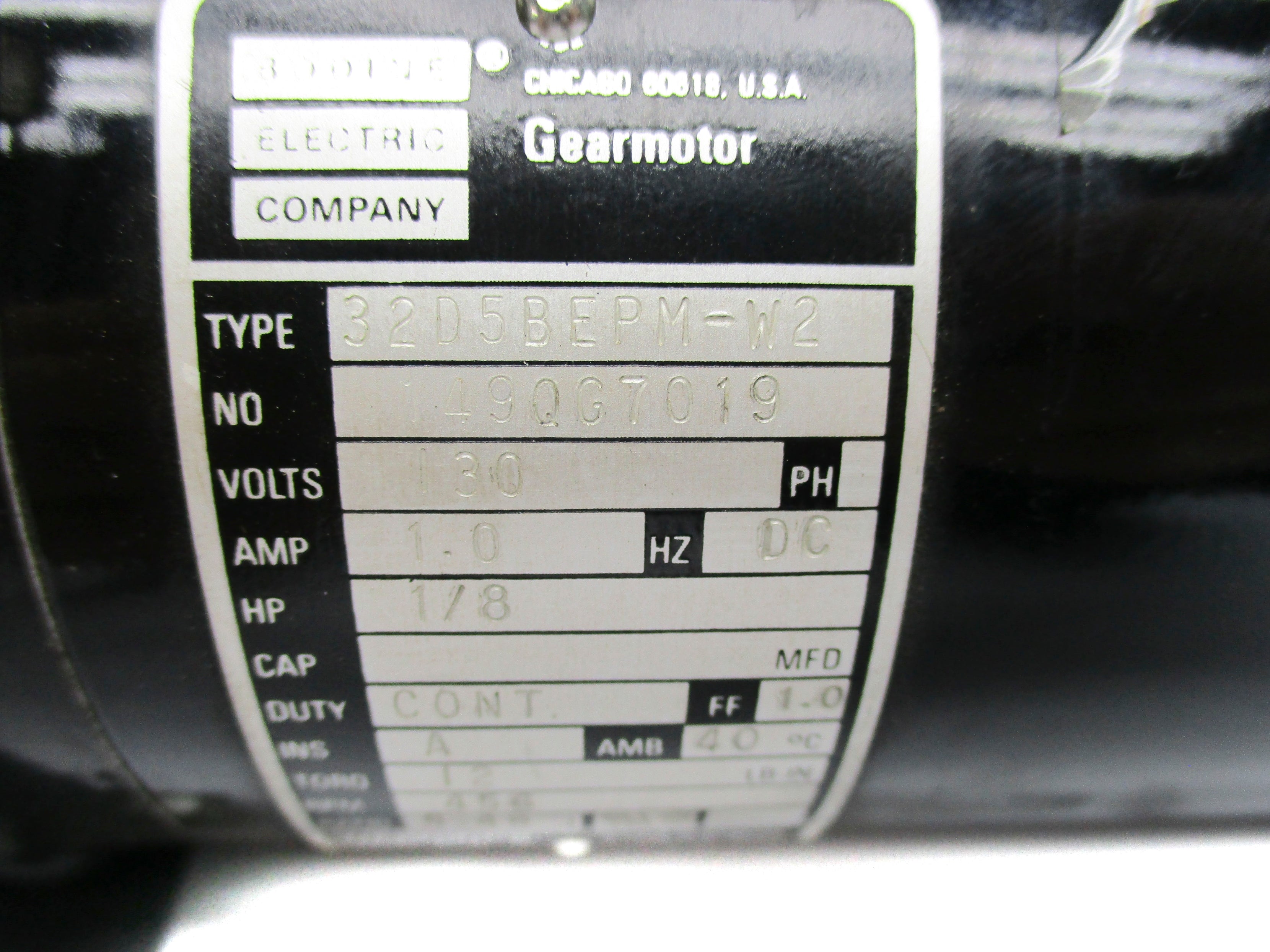 BODINE ELECTRIC 32D5BEPM-W2 NSNP