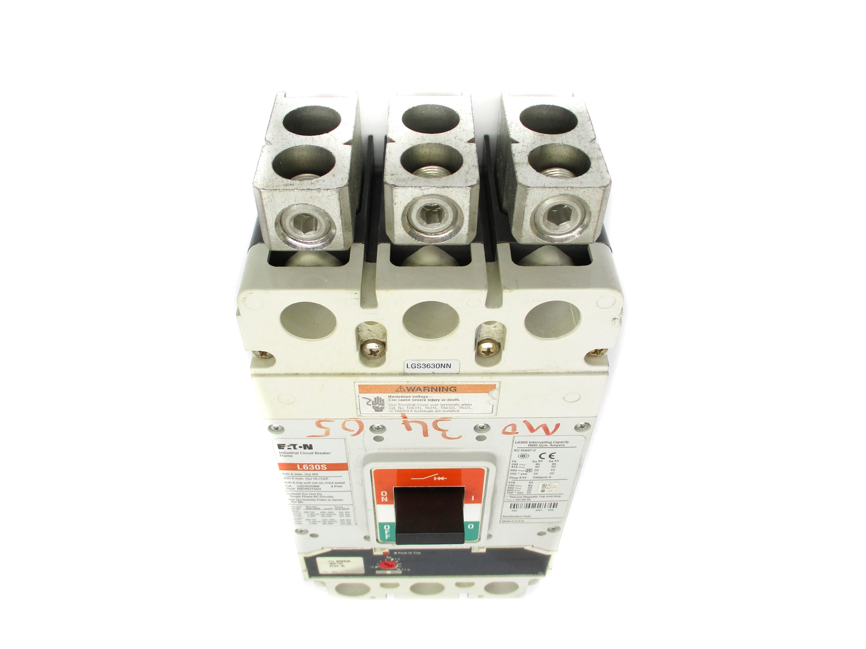 EATON LGS3630NN 630A UNMP