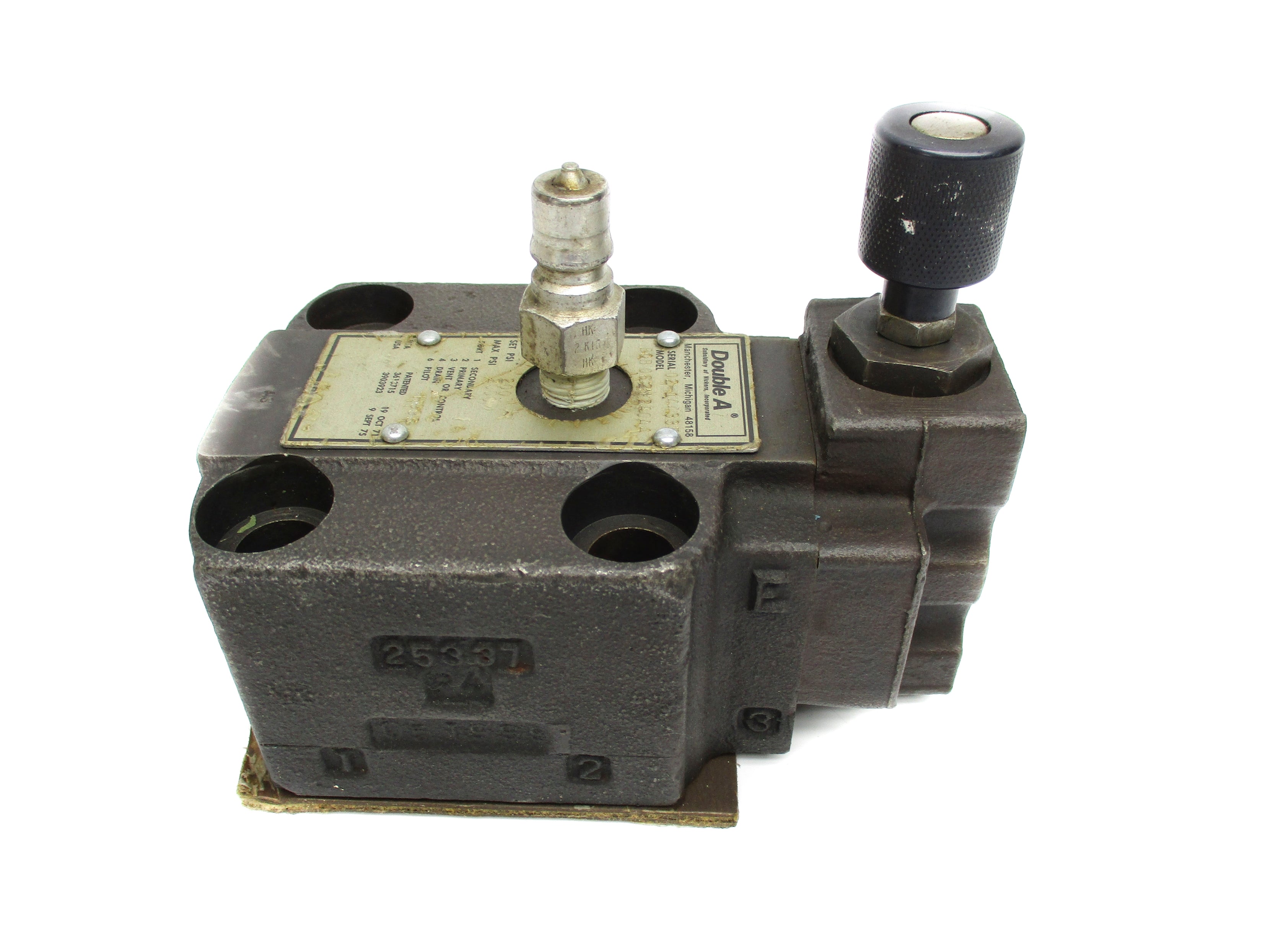 DOUBLE A BQB062M240A4 02-144335 200/2000PSI UNMP